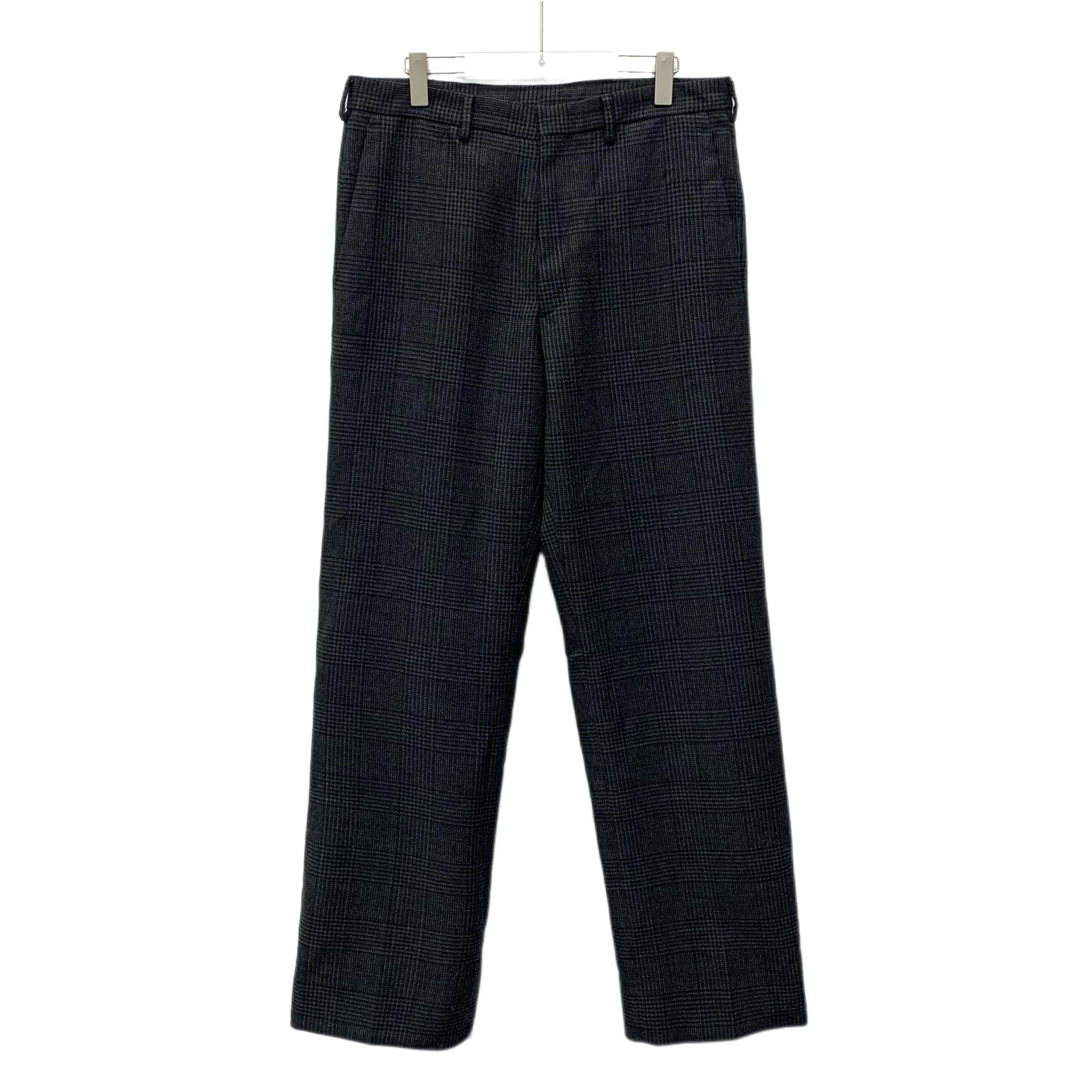 Prada Prada Grey Wool Plaid Casual Trousers (Size L) Size US 34 / EU 50 - 1 Thumbnail