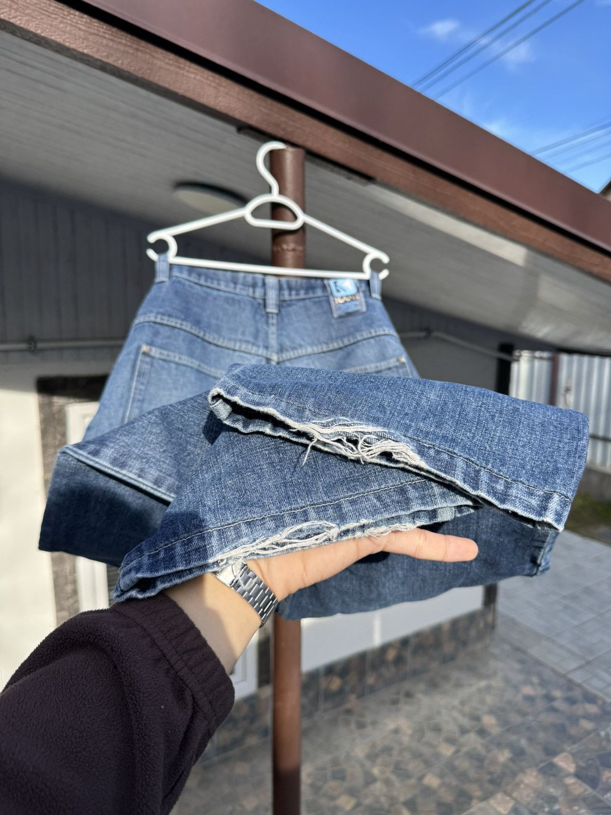 Karl Kani × Rap Tees × Vintage 👹Karl Kani Baggy Jeans👹 Size US 31 - 4 Thumbnail