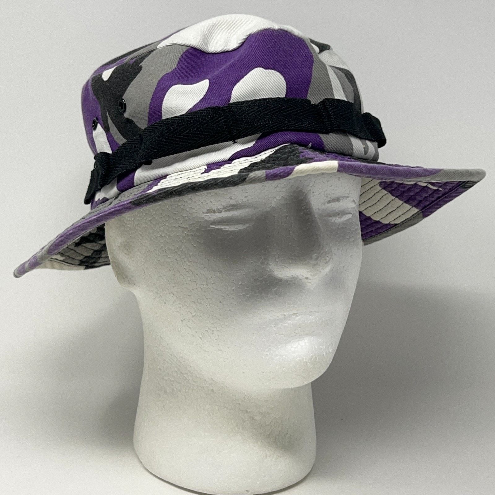 Other Camouflage Bucket Hat Purple Military Army Camo S-M Size ONE SIZE - 1 Thumbnail