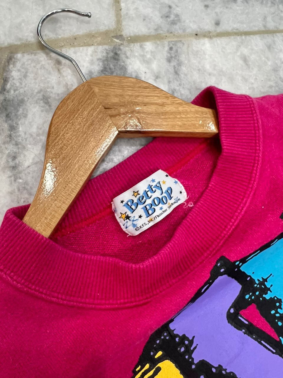 Cartoon Network Vintage pinkish 90s Betty Boop OVP Size L / US 10 / IT 46 - 6 Thumbnail