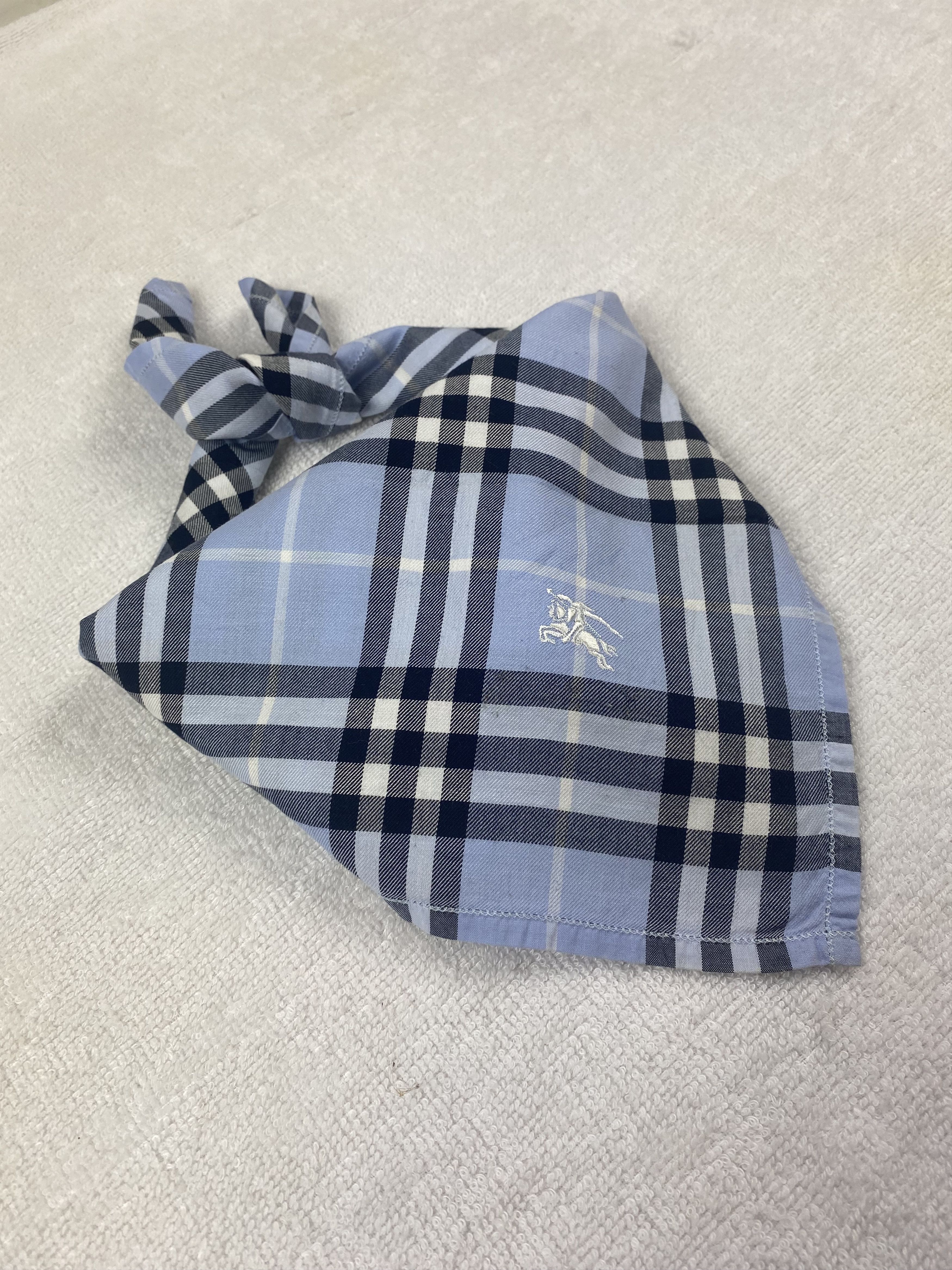 Burberry Vintage Burberry Handkerchief / Bandana / Neckerchief Size ONE SIZE - 1 Thumbnail