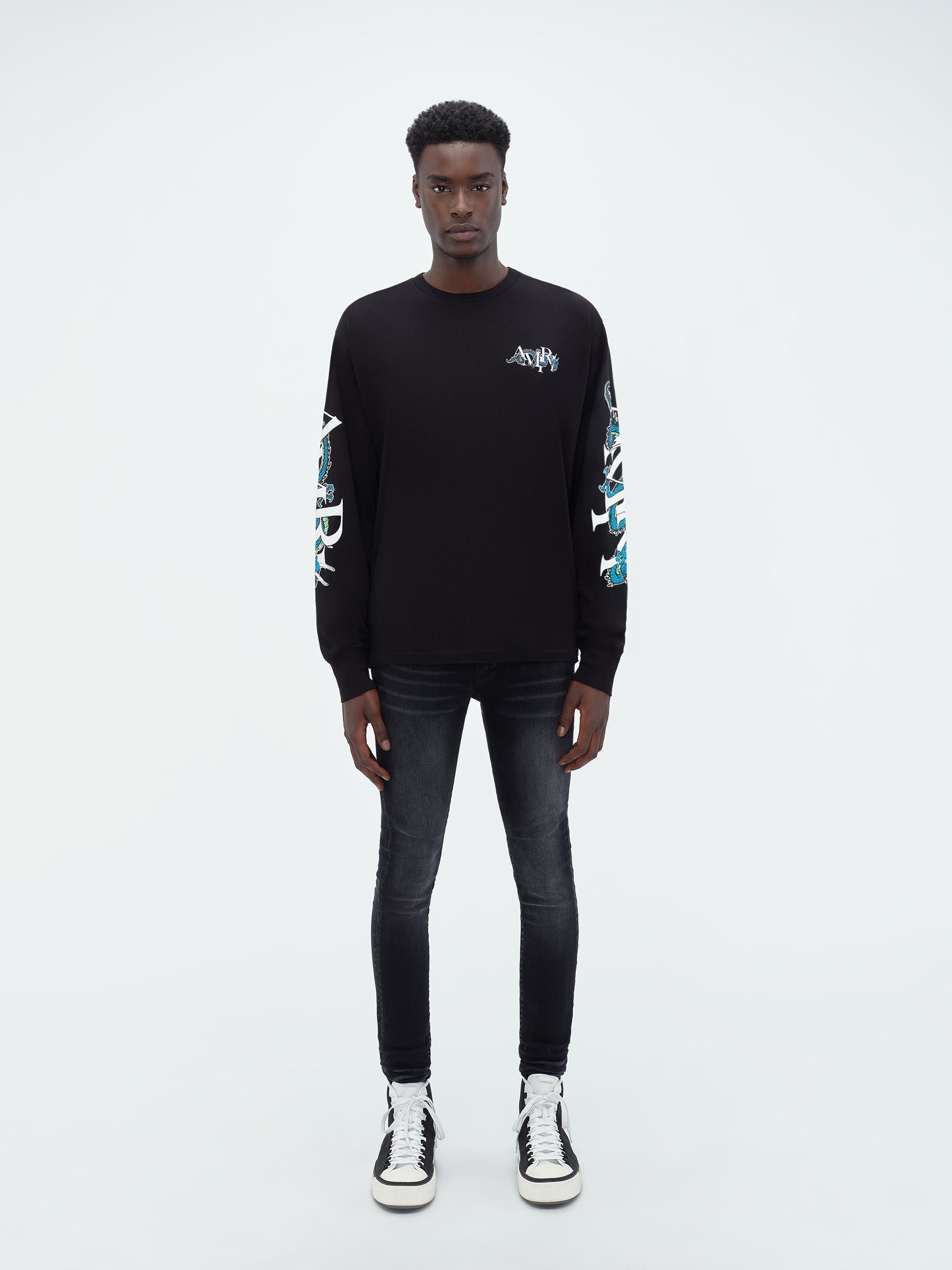 Amiri o1w1db10125 Long Sleeve T-Shirt in Multicolor Size US XL / EU 56 / 4 - 2 Thumbnail