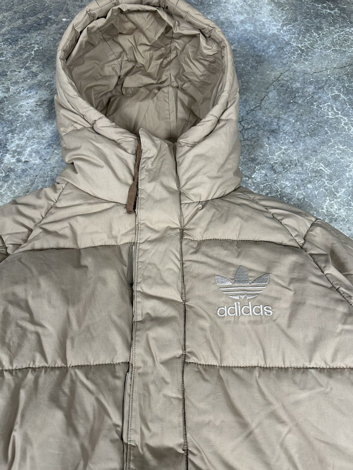 Adidas × Vintage Adidas Puffer Jacket Size US L / EU 52-54 / 3 - 3 Thumbnail
