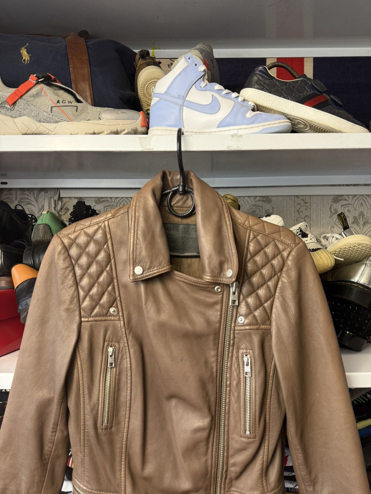 Allsaints Vintage Allsaints Limited Edition Leather Biker Jacket Japan Size M / US 6-8 / IT 42-44 - 23 Thumbnail