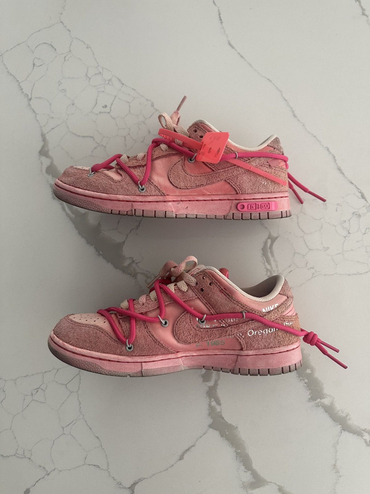 Nike × Off-White Cherry Blossom Dunks Lot 15 of 50 Size US 9 / EU 42 - 2 Thumbnail