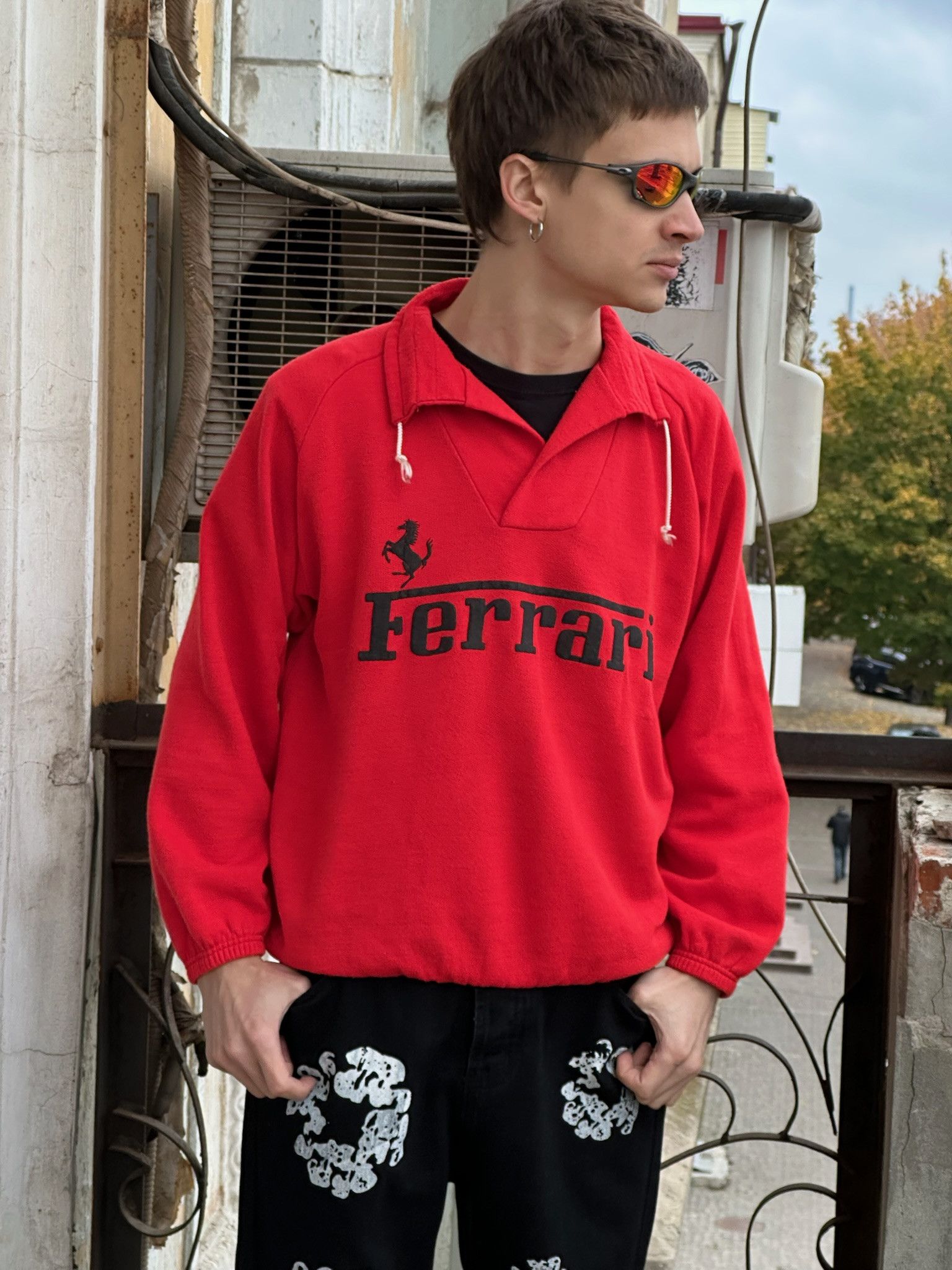 Ferrari Vintage Ferrari Sweatshirt racing Size US M / EU 48-50 / 2 - 1 Thumbnail