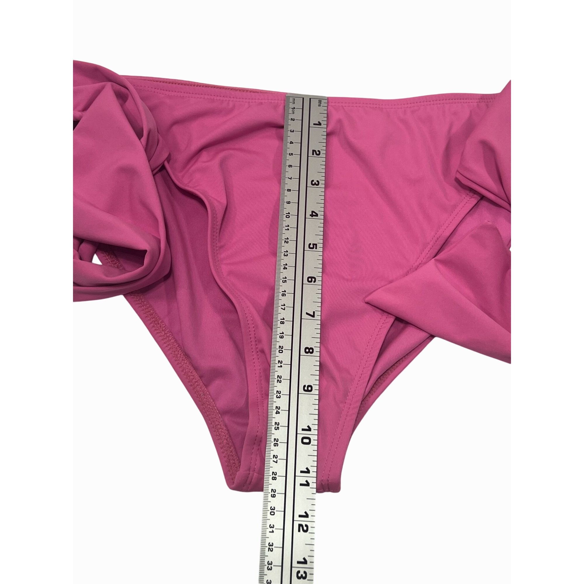Other Liberty & Justice - Women's High Leg Bikini Bottom - Pink - Size ONE SIZE - 6 Thumbnail