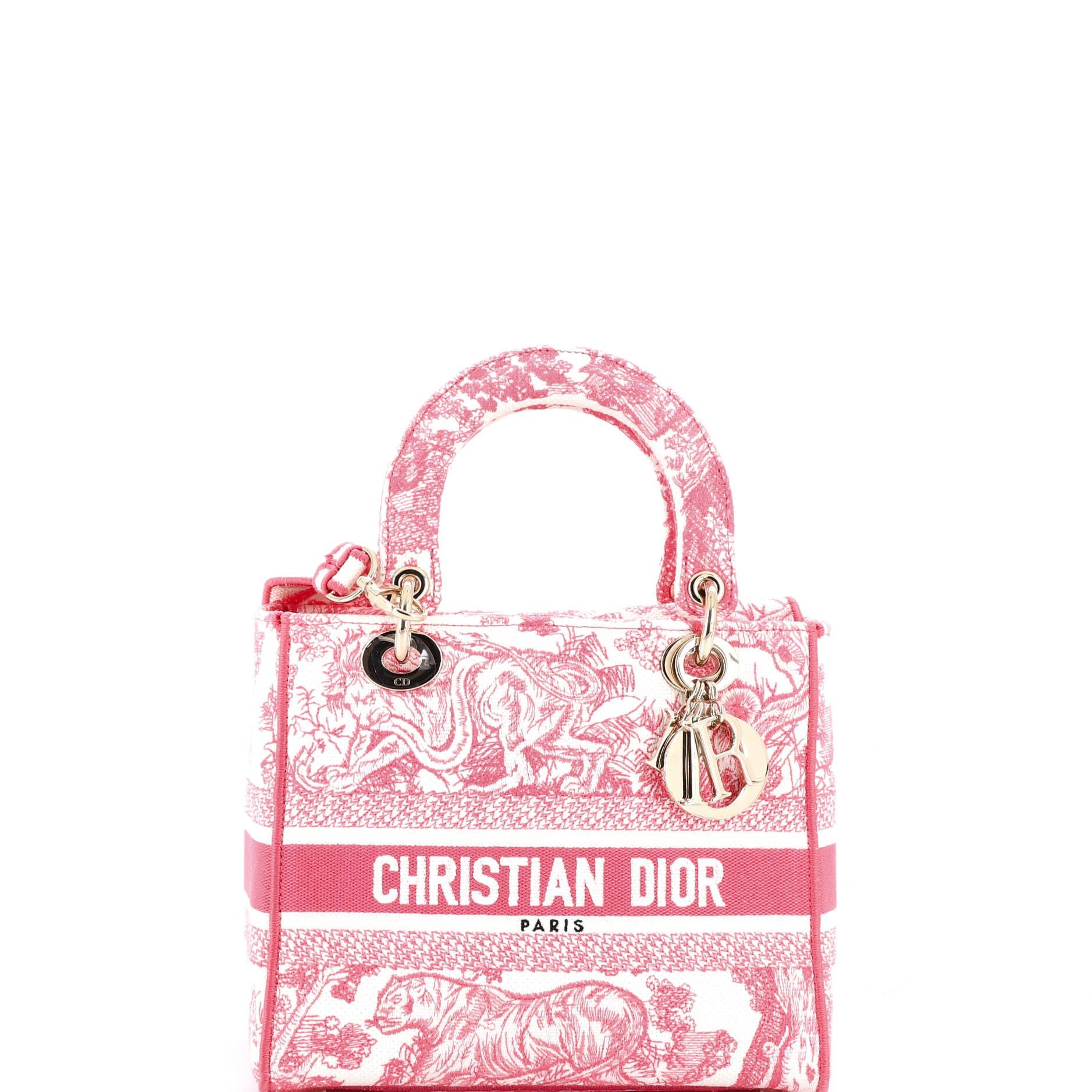 Dior Toile de Jouy Lady D-Lite Bag Size ONE SIZE - 1 Thumbnail