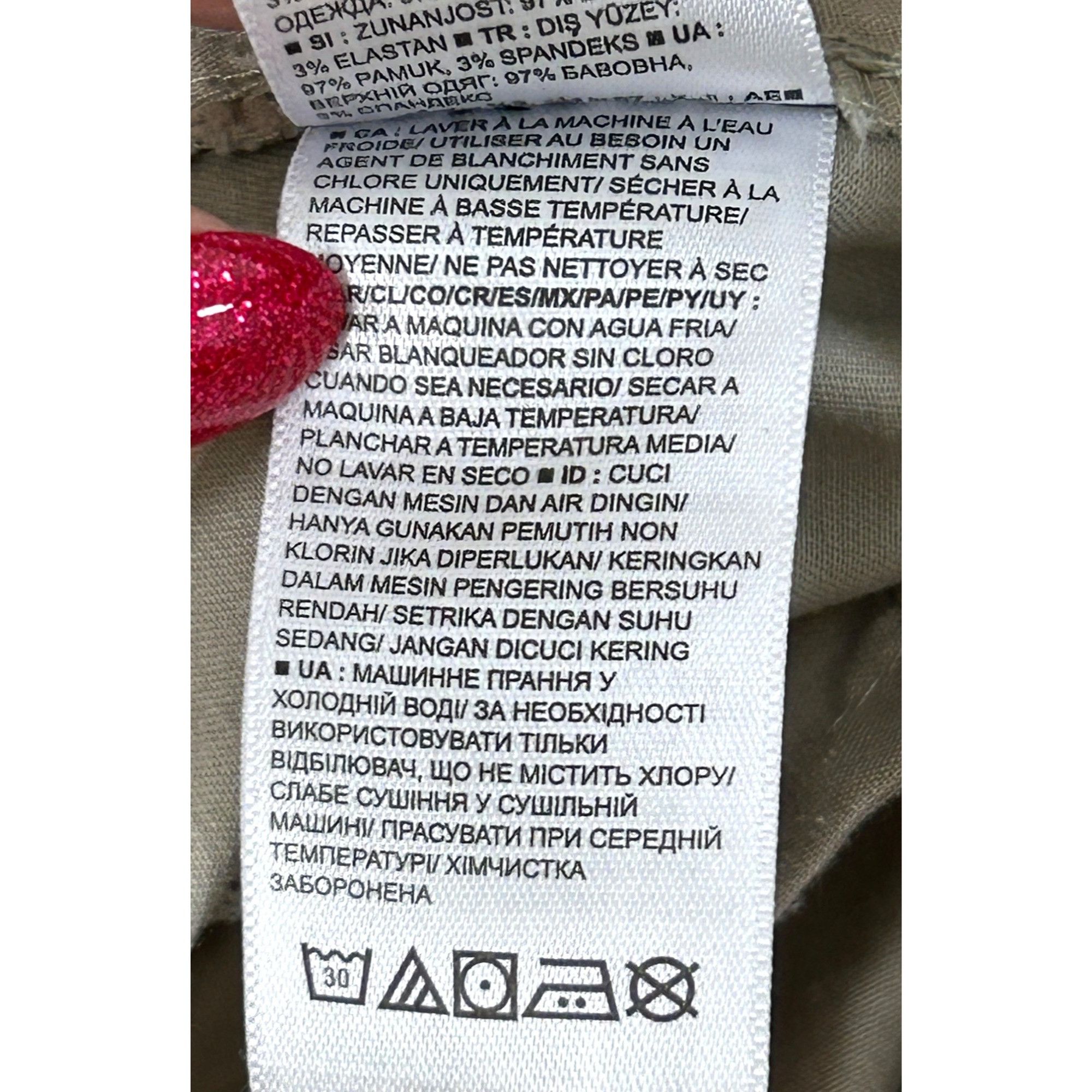 Gap GAP Girlfriend Khaki Ankle Pants 8 Chinos Casual Pockets Loo Size 30" / US 8 / IT 44 - 11 Thumbnail