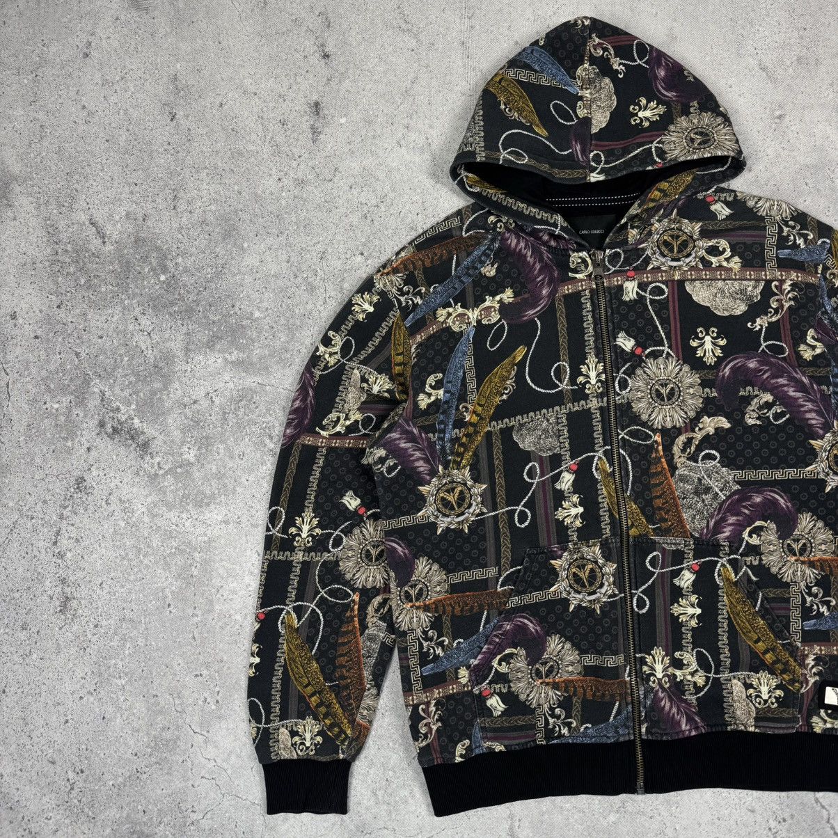 Carlo Colucci Crazy Carlo Colucci Designer Zip Hoodie Ed Hardy Style Size US XXL / EU 58 / 5 - 4 Thumbnail