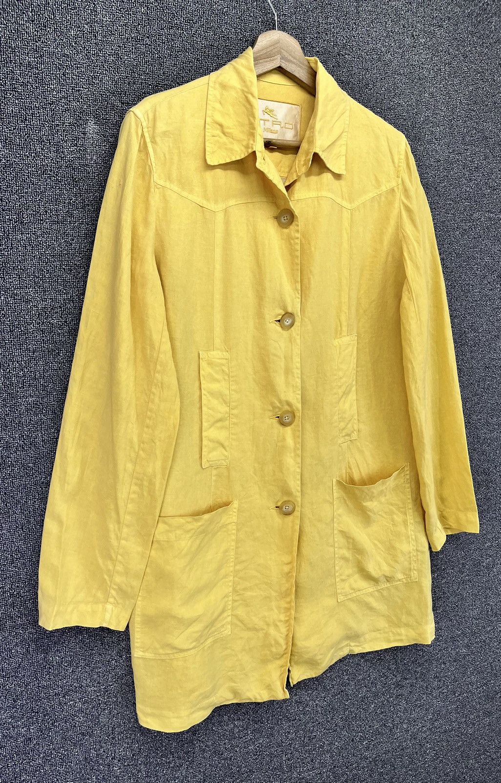 Etro Vintage Etro Milano Button Up Long Jacket Size S / US 4 / IT 40 - 2 Thumbnail