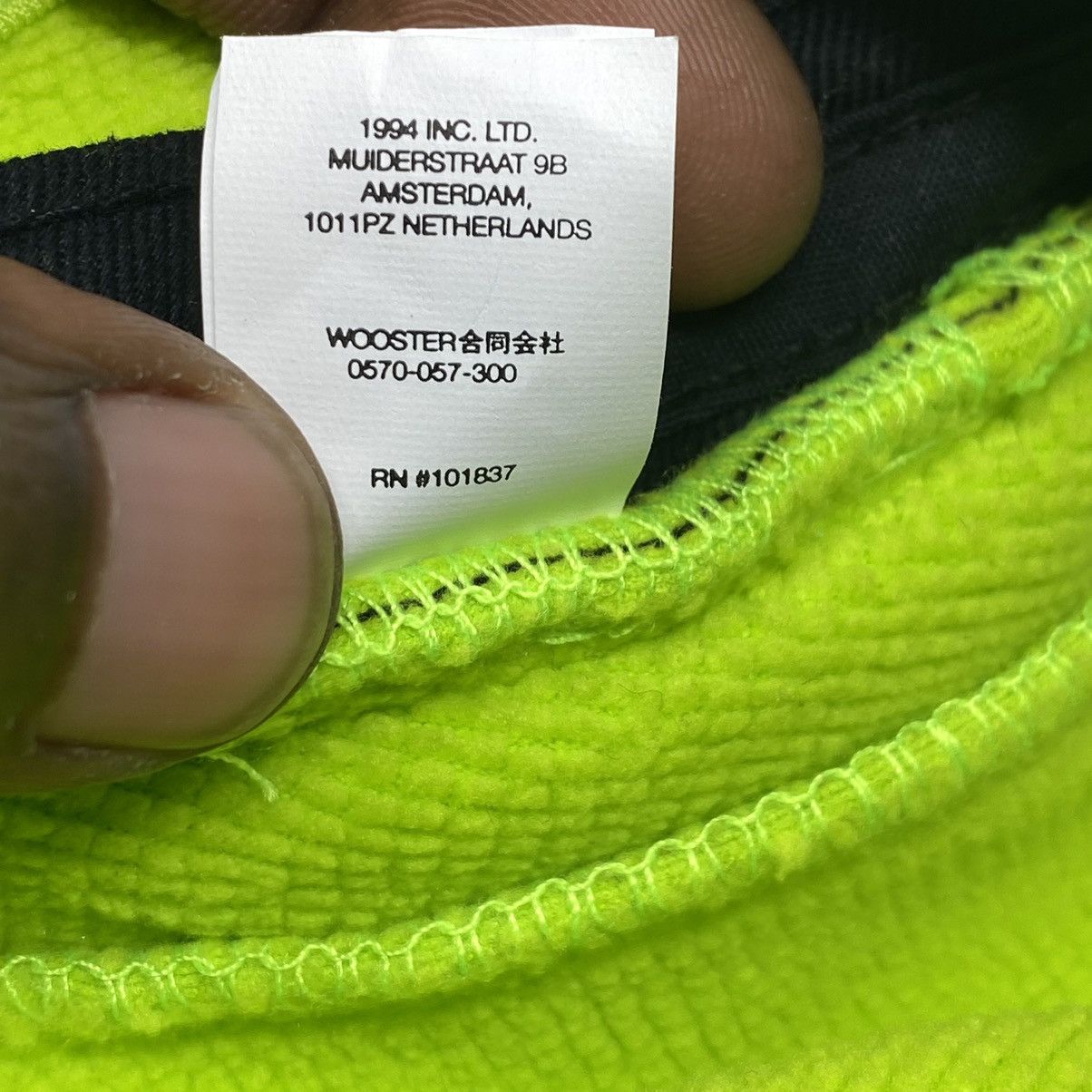 Goretex × Supreme Supreme Gore-Tex Windstopper Crusher Lime Green Bucket Hat Size ONE SIZE - 9 Thumbnail