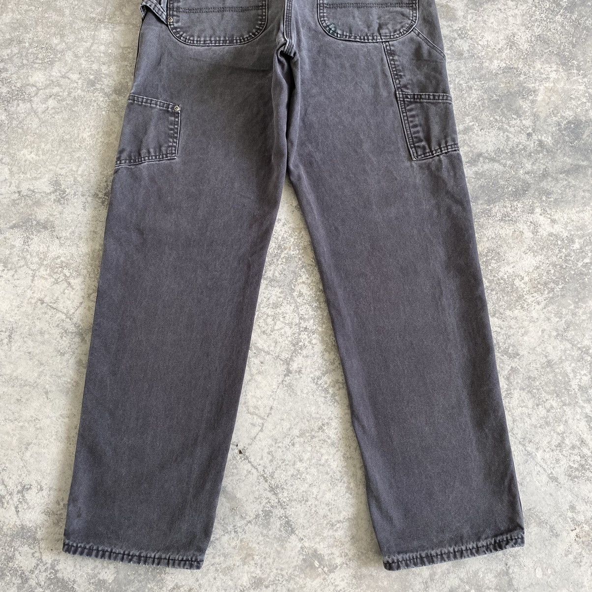 Dickies Vintage Dickies Faded Black Carpenter Work Pants Size US 36 / EU 52 - 15 Thumbnail