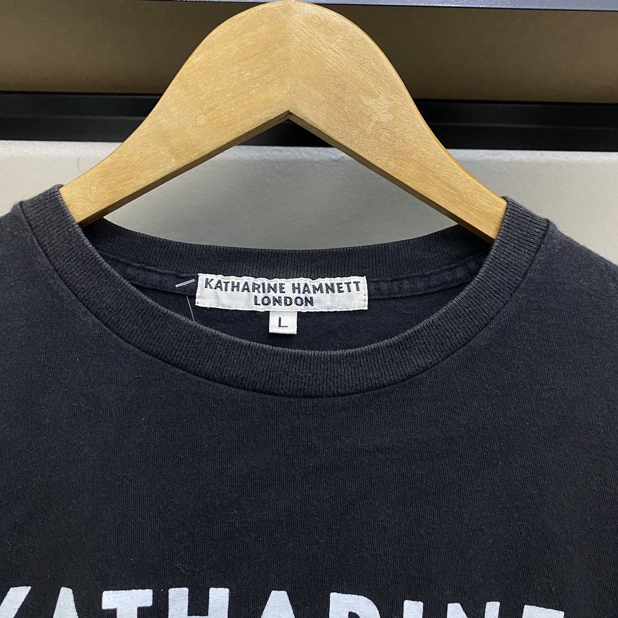 Japanese Brand × Katharine Hamnett London × Vintage Katharine Hamnett London Tshirt❗️ Size US L / EU 52-54 / 3 - 3 Thumbnail