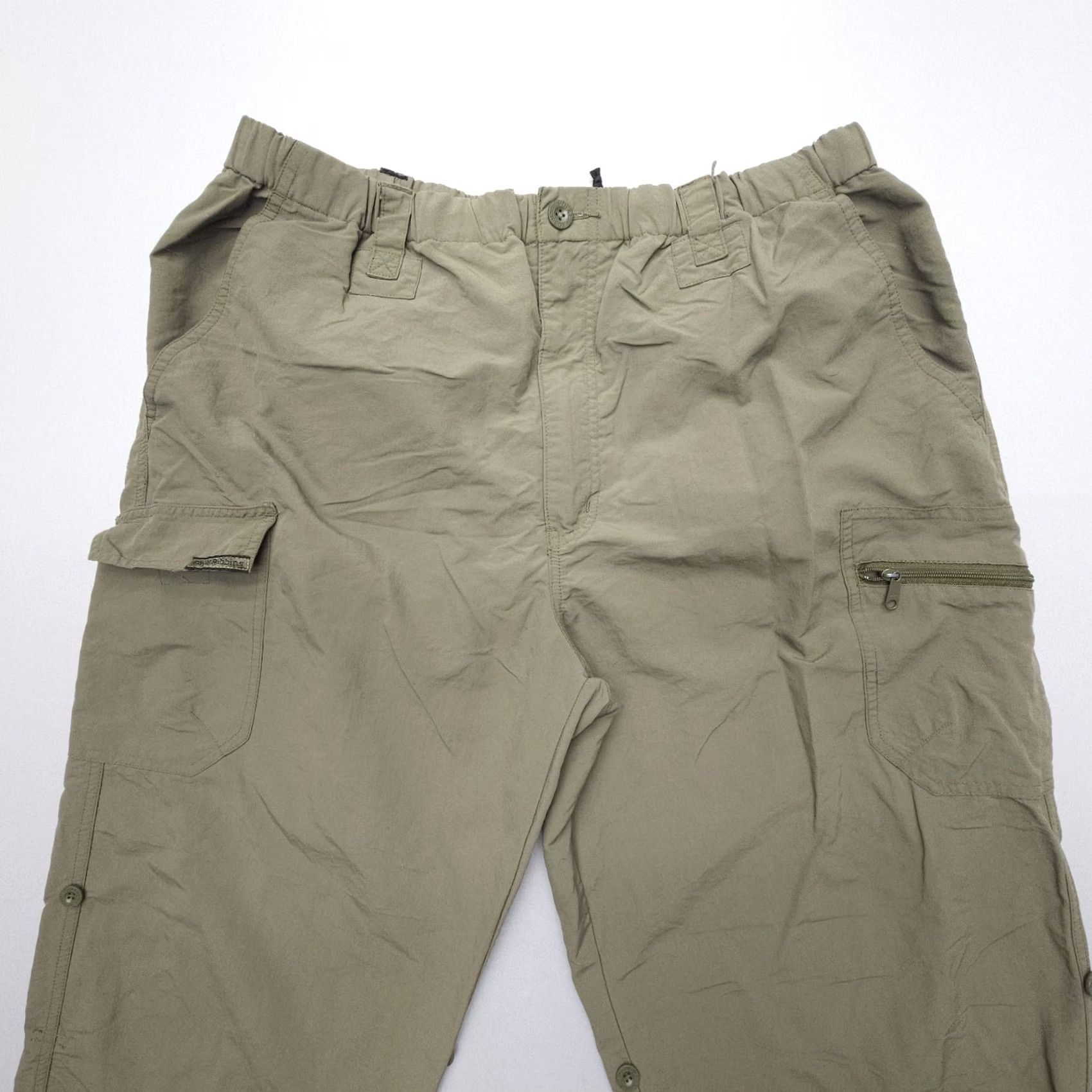 Royal Robbins VTG Royal Robbins Cargo Pants Mens Large Green Elastic Waist Pockets 90s Gorpcore Baggy Cargo Style Shirt? Size US 33 - 5 Thumbnail