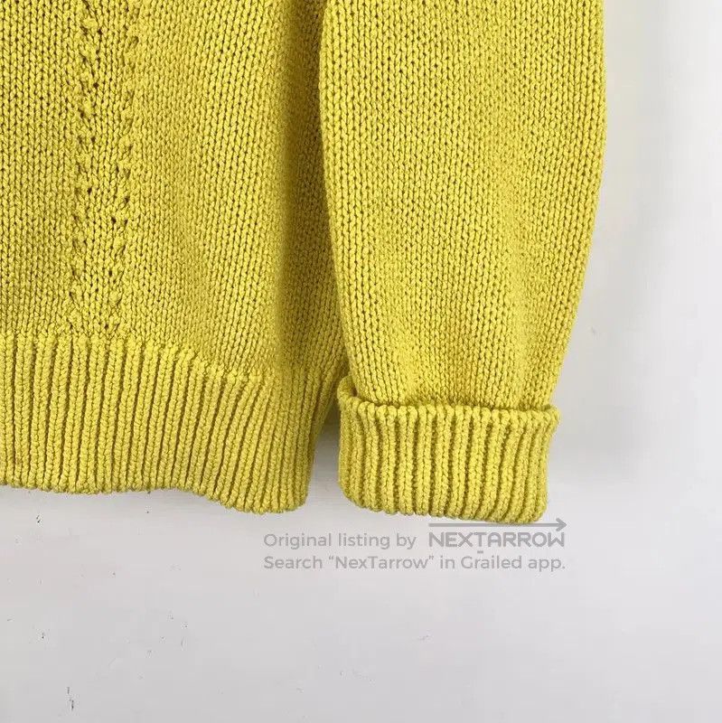 Chanel Chanel Yellow Cotton Knit Sweater for Women . Size S / US 4 / IT 40 - 4 Thumbnail