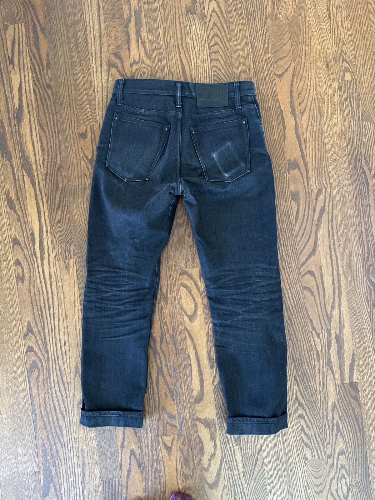 Left Field Nyc Left Field NYC Black Maria Raw Denim Size US 30 / EU 46 - 3 Thumbnail