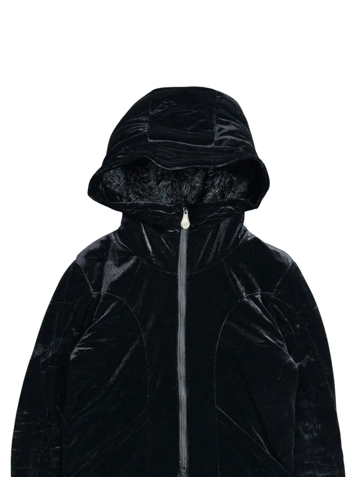 Obelisk Archive Obelisk - Vanta Black Velour Jacket Size US M / EU 48-50 / 2 - 6 Thumbnail
