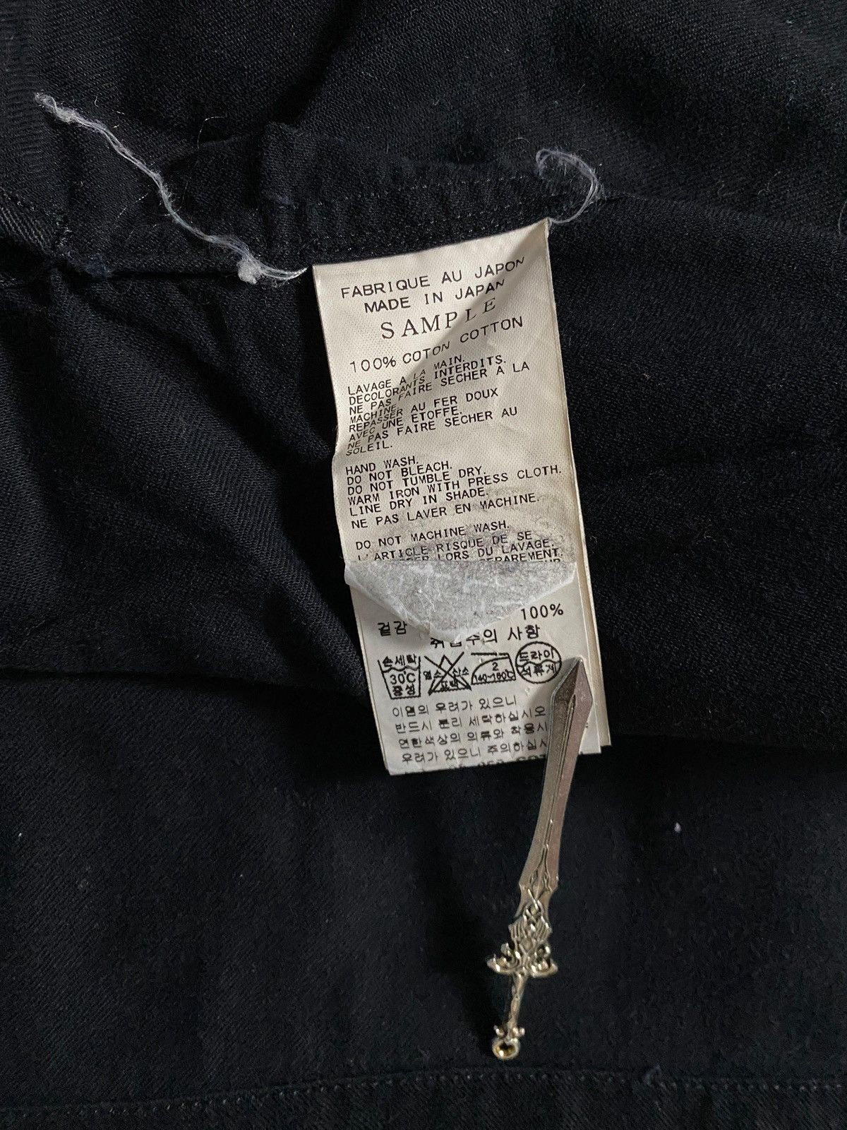 Yohji Yamamoto 💎Yohji Yamamoto Pour Homme staff shirts Size US M / EU 48-50 / 2 - 13 Thumbnail
