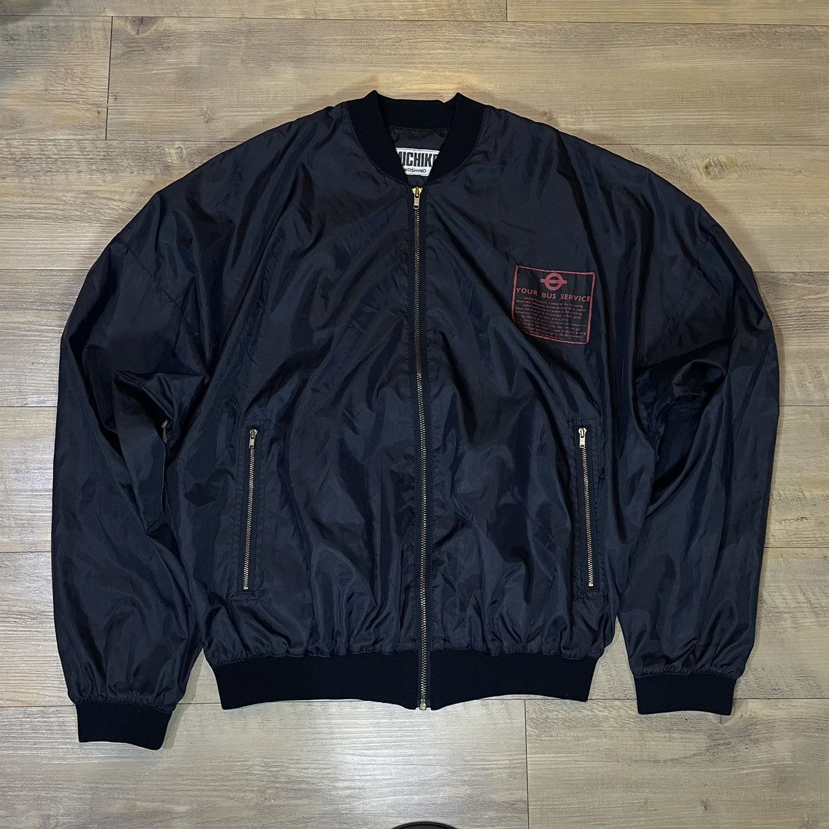 Japanese Brand × Michiko Koshino × Michiko Koshino London Rare vintage 90s michiko koshino london bomber jacket Size US XL / EU 56 / 4 - 2 Thumbnail