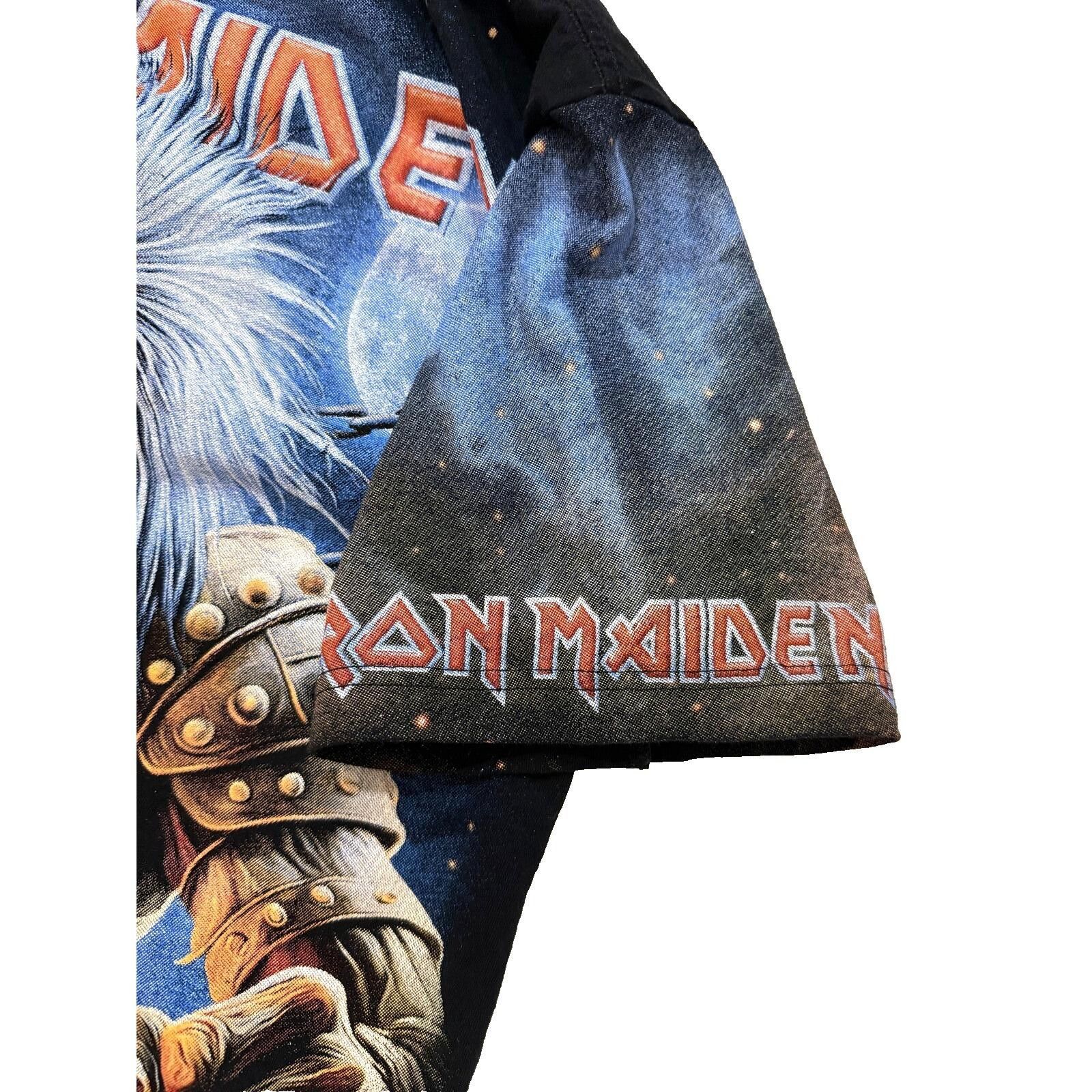 Other Vintage 90s Iron Maiden TShirt Men LG RARE Apple Pie Tag Size ONE SIZE - 4 Thumbnail
