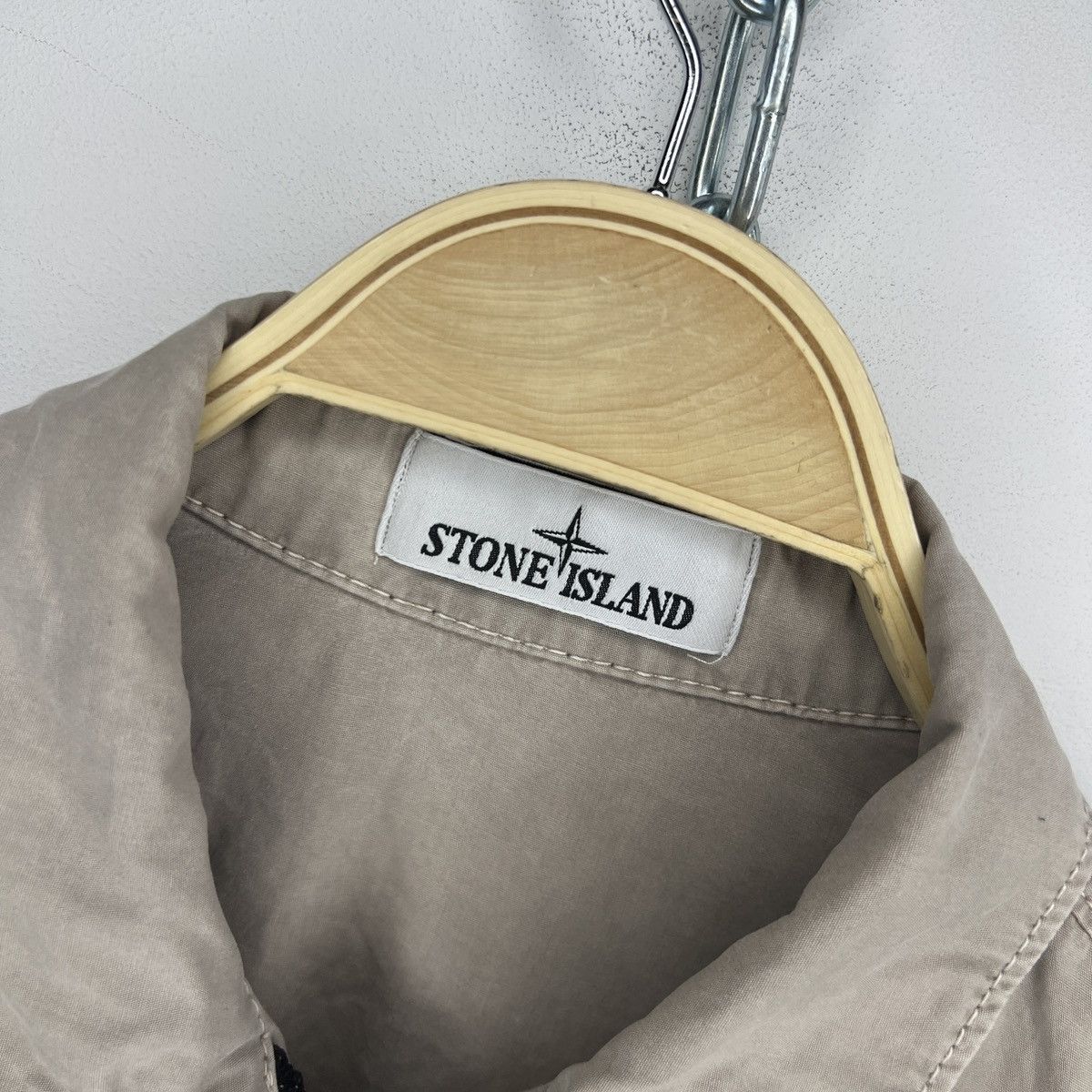 Stone Island Stone Island Jacket Overshirt Beige Brown Gorpcore Classic Size US M / EU 48-50 / 2 - 5 Thumbnail