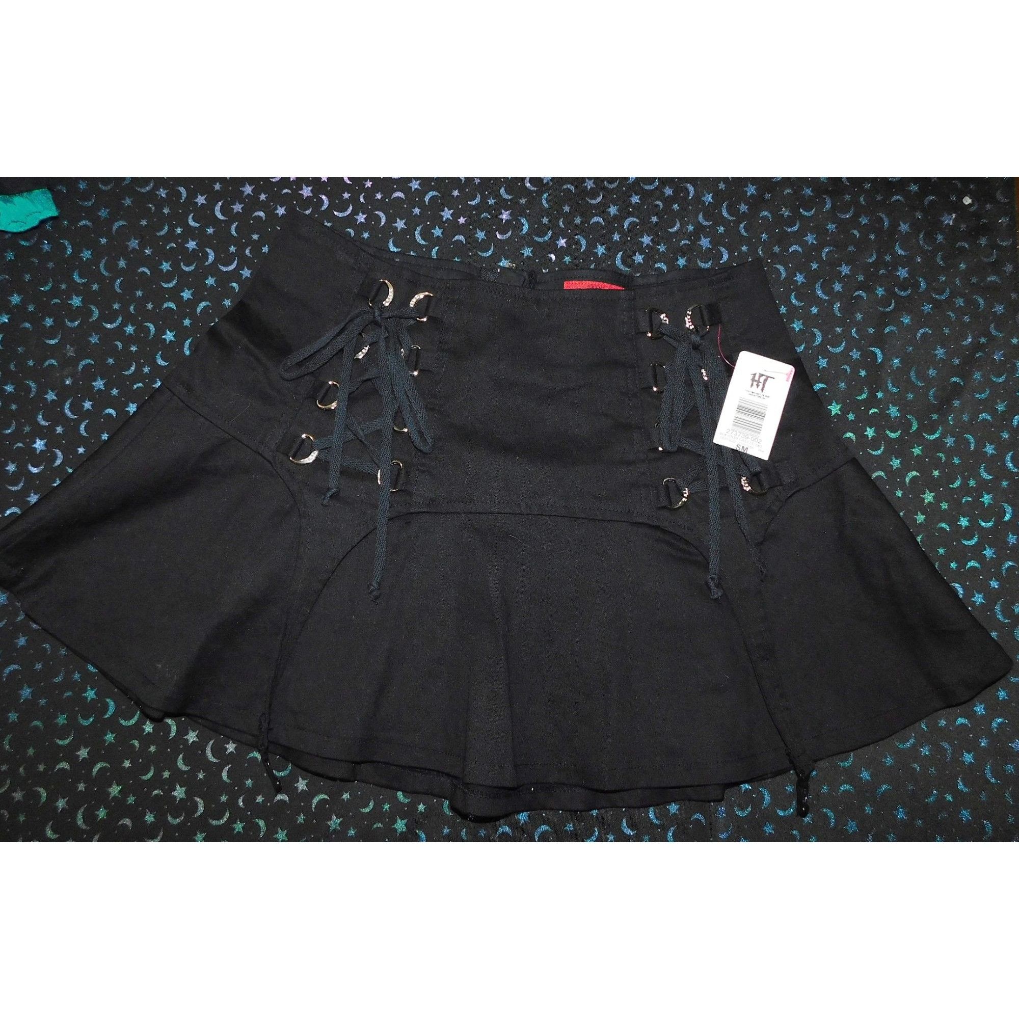 Tripp NYC Tripp Discontinued Gothic Black Double Corset Front Garter S Size 28" / US 6 / IT 42 - 1 Thumbnail