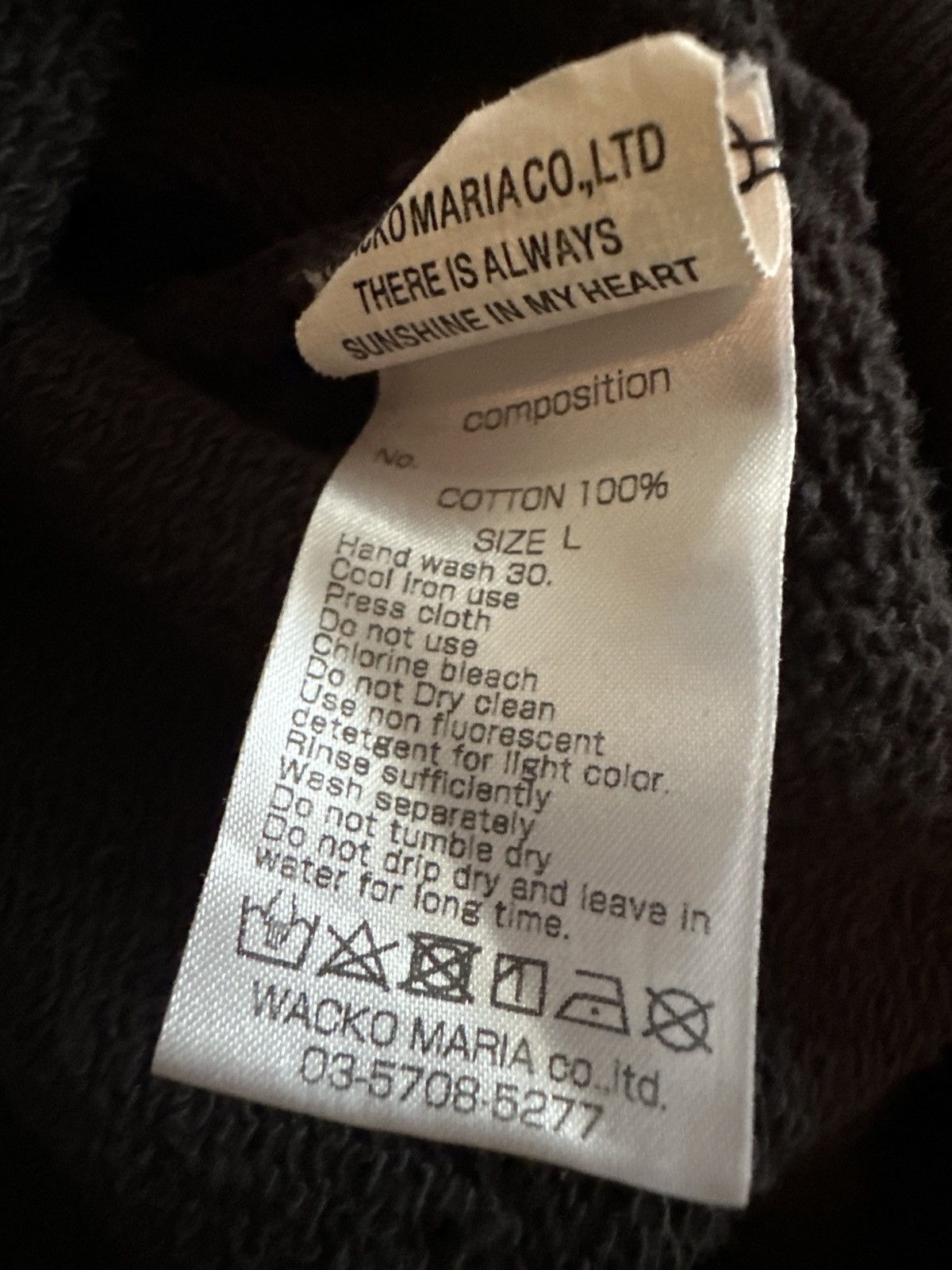 Wacko Maria nice minimal guilty parties sweatshirt Size US L / EU 52-54 / 3 - 6 Thumbnail