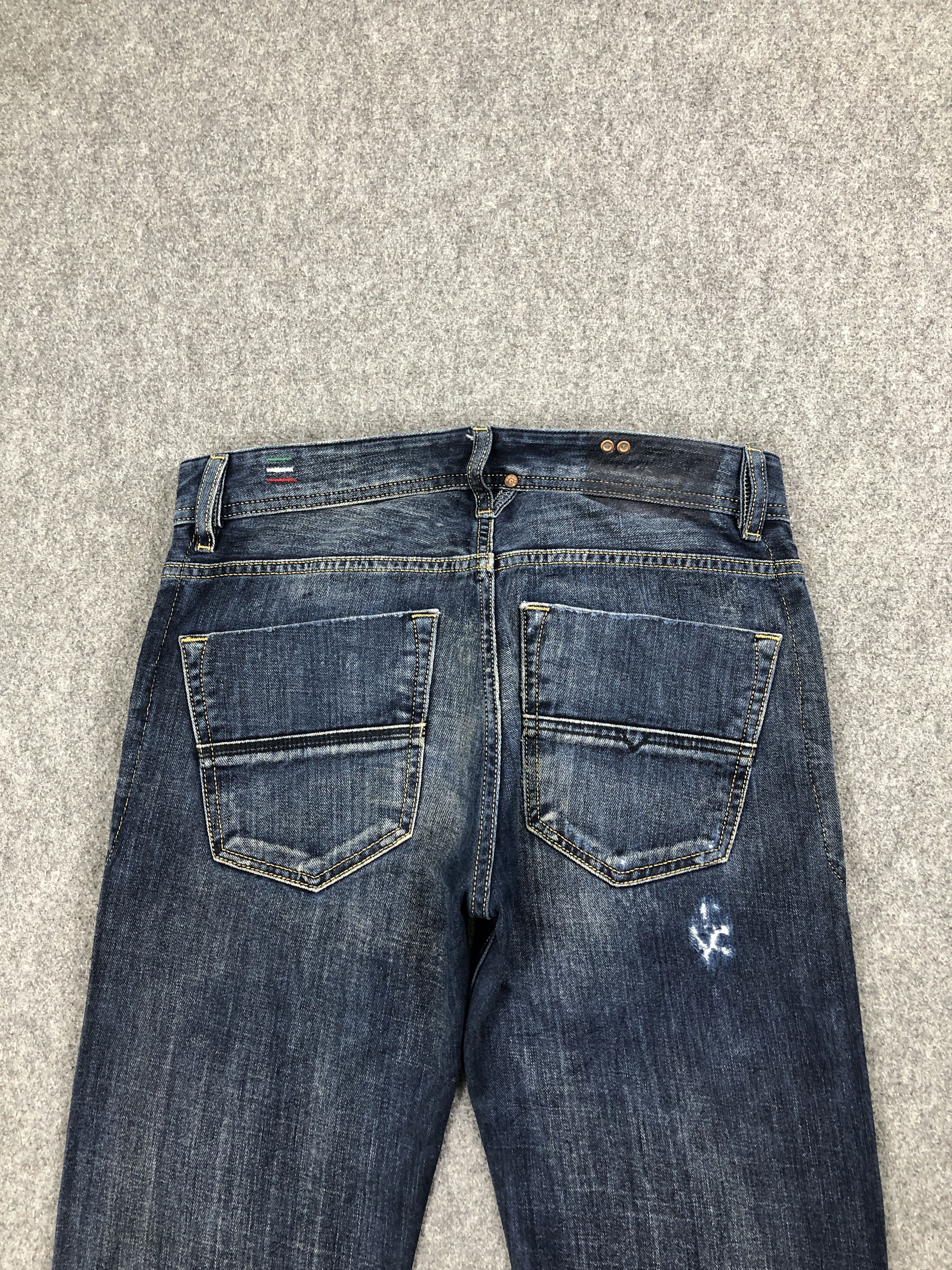 Diesel Vintage Diesel Adi-Larkee Selvedge Jeans DP2480 Size US 30 / EU 46 - 4 Thumbnail
