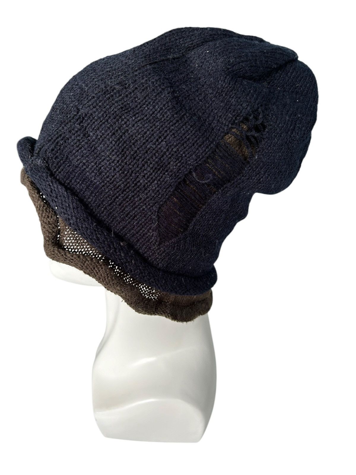Distressed Design Japanese Style Big Beanie Hats Rare ☠️☠️