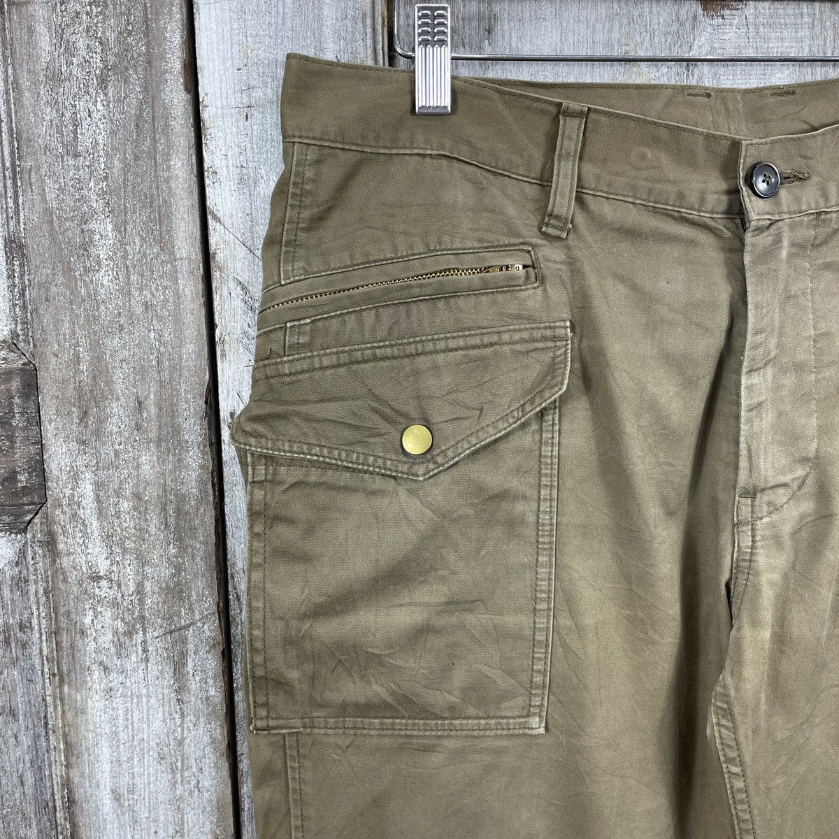 Journal Standard × Vintage Vintage Journal Standard Faded Cargo Bush Pants Size US 35 - 6 Thumbnail