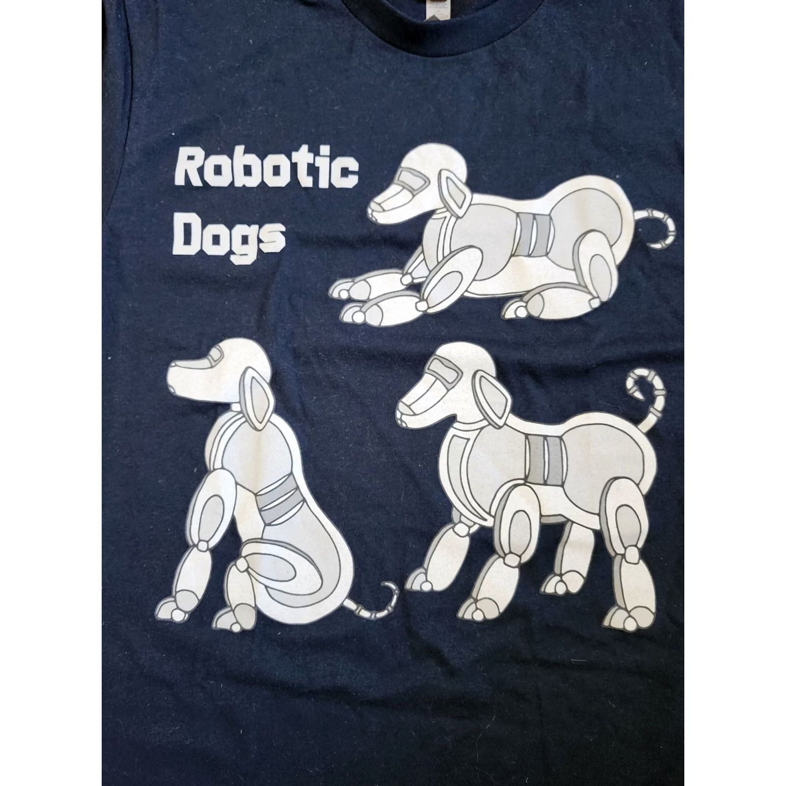 NEXT Next Apparel Shirt Mens S Men Navy Robotics Dogs Graphic Tee Size Size US S / EU 44-46 / 1 - 6 Thumbnail