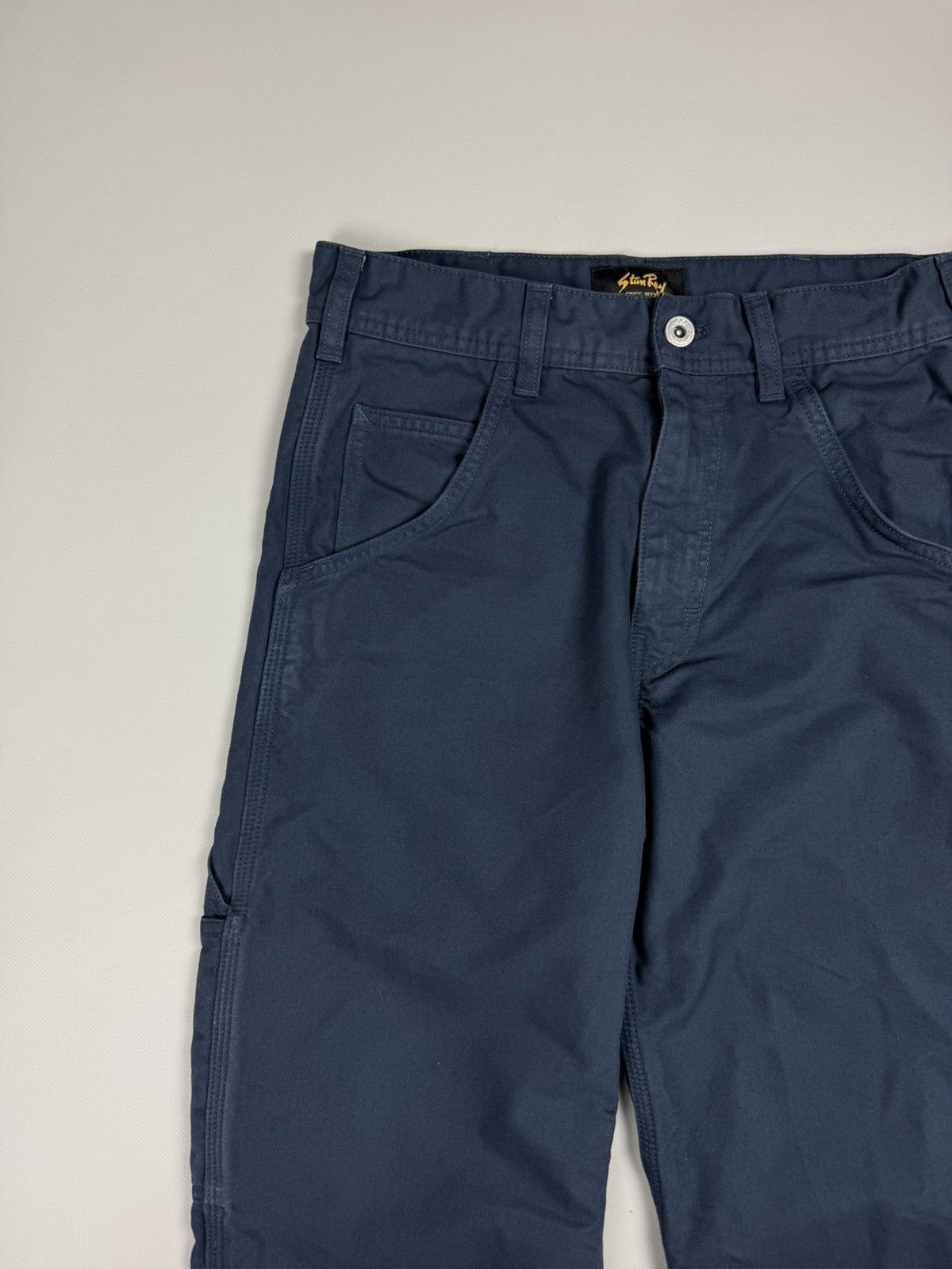 Stan Ray Stan Ray Men’s Workwear Carpenter Cargo Denim Pants Jeans Size US 28 / EU 44 - 8 Thumbnail