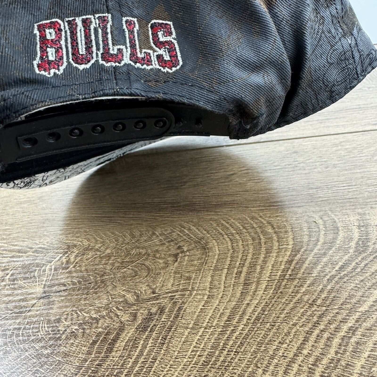 Other Chicago Bulls Snapback Hat Black Hat Adjustable Adult Size H Size ONE SIZE - 10 Thumbnail