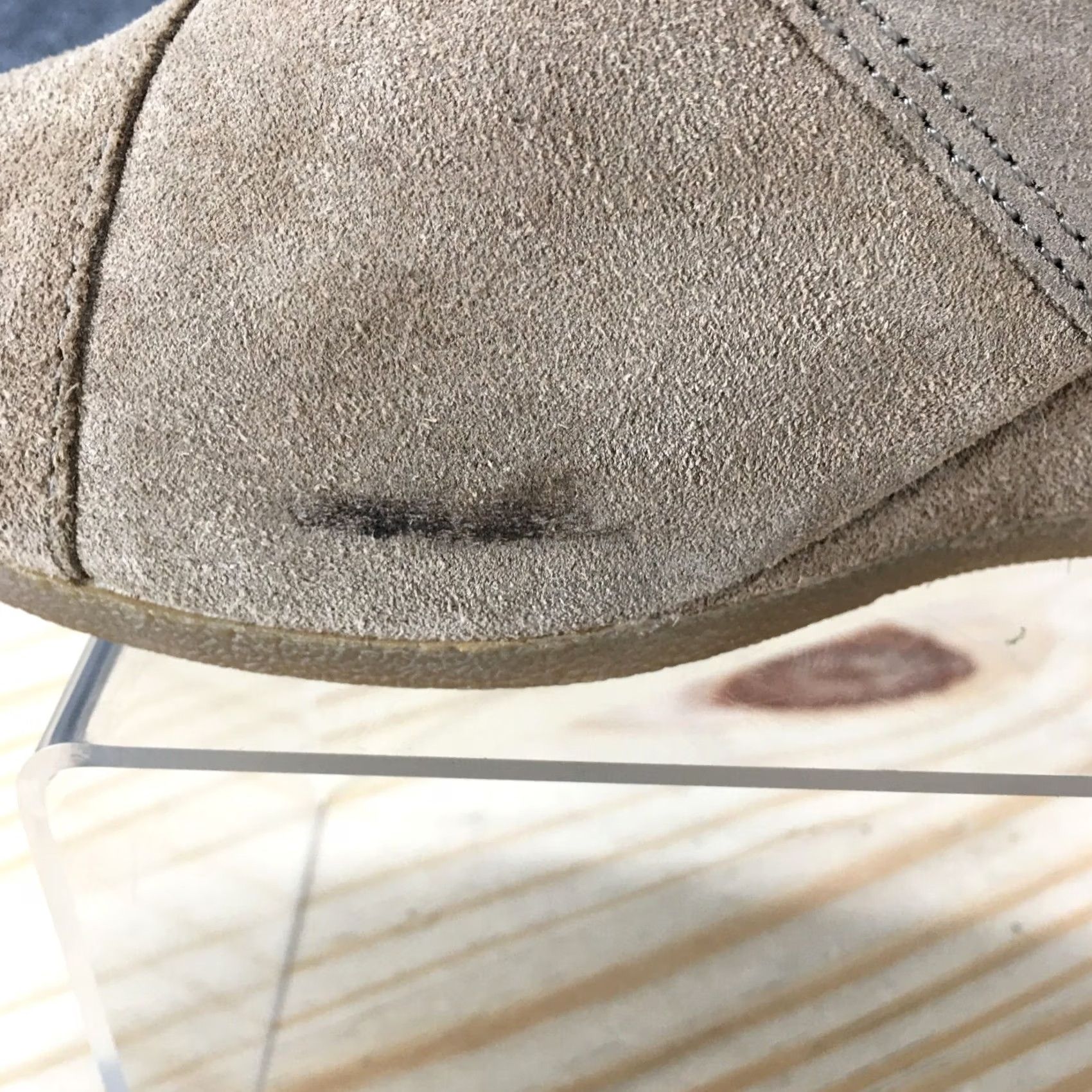 Toms TOMS Boots Womens 7.5 Ankle Booties Desert Wedge Brown Suede Leather Lace Up Bootie Size US 8 / IT 38 - 2 Thumbnail
