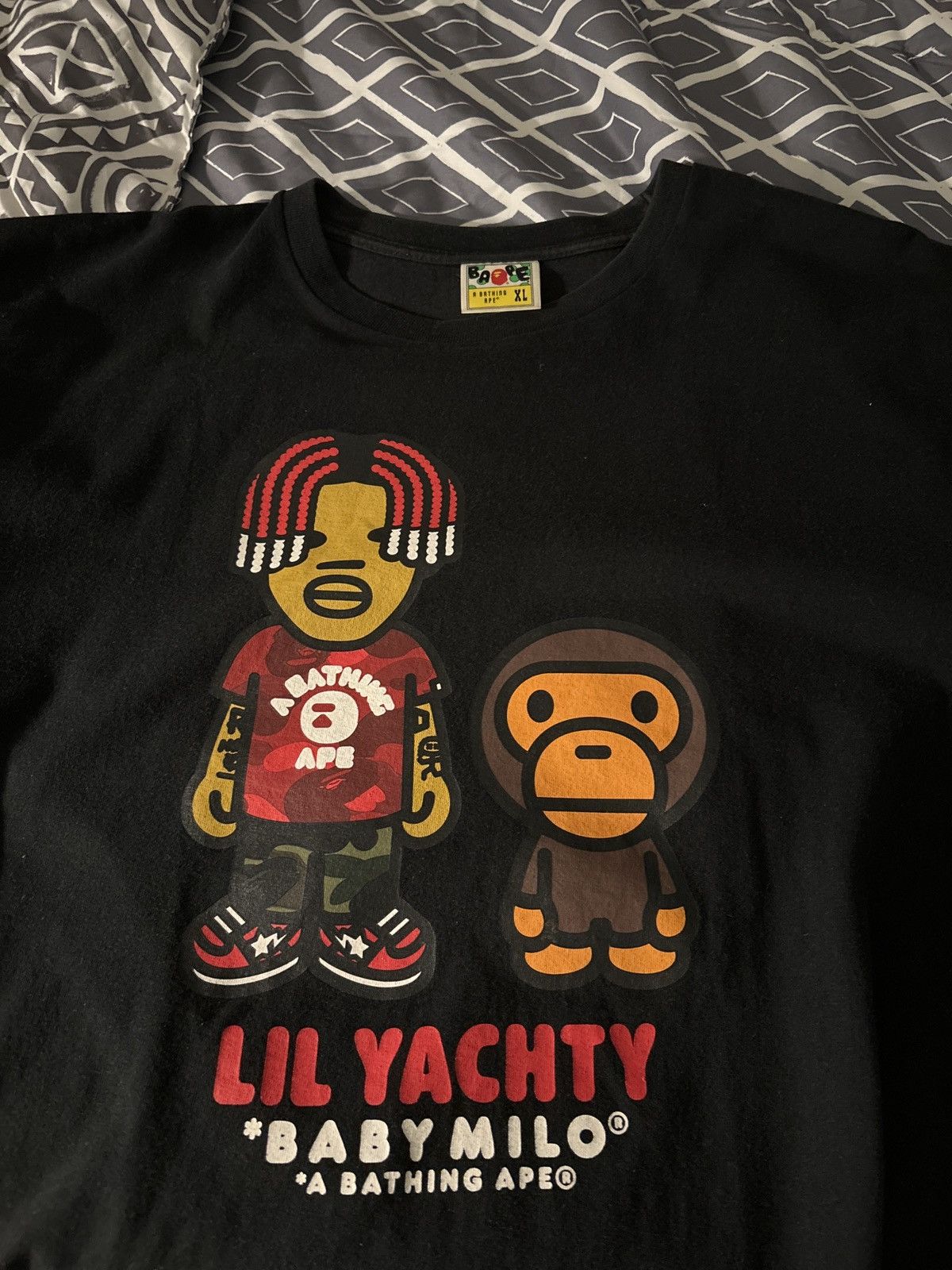 Bape Lil yachty X baby Milo Size US XL / EU 56 / 4 - 2 Thumbnail
