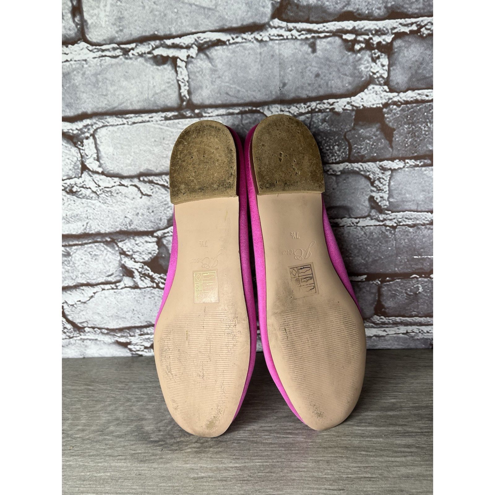 J.Crew J.Crew Factory Hot Pink Satin Silk MJ Strap Ballet Flats Wom Size US 7.5 / IT 37.5 - 16 Thumbnail