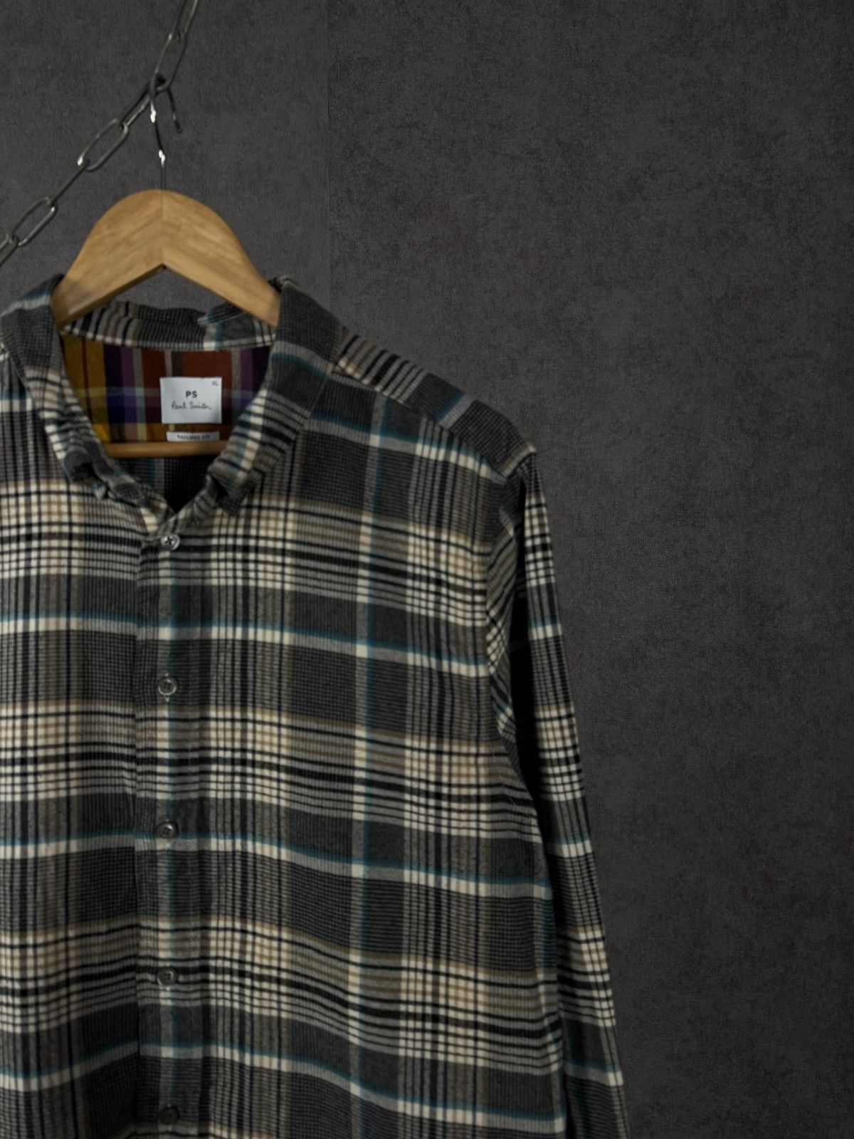Paul Smith Paul Smith designer flannel shirt Size US XL / EU 56 / 4 - 2 Thumbnail