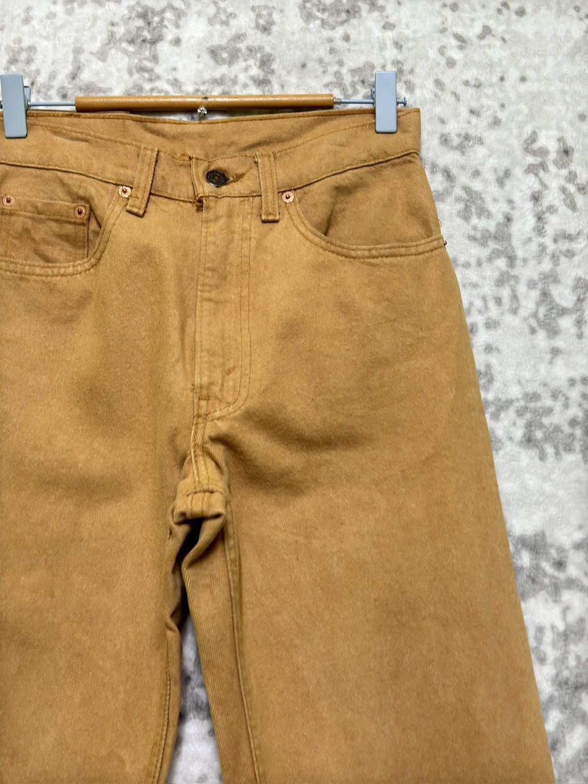 Levi's Levi’s 510 Khaki Jeans White Tag Slim Tapered Denim Size US 28 / EU 44 - 5 Thumbnail