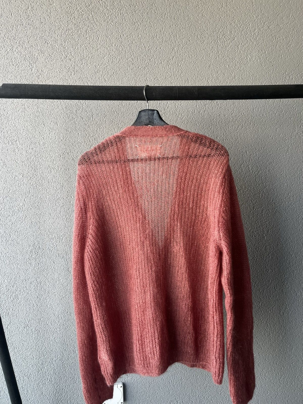 Maison Margiela Maison Margiela Pink Wool Cardigan Size US S / EU 44-46 / 1 - 3 Thumbnail