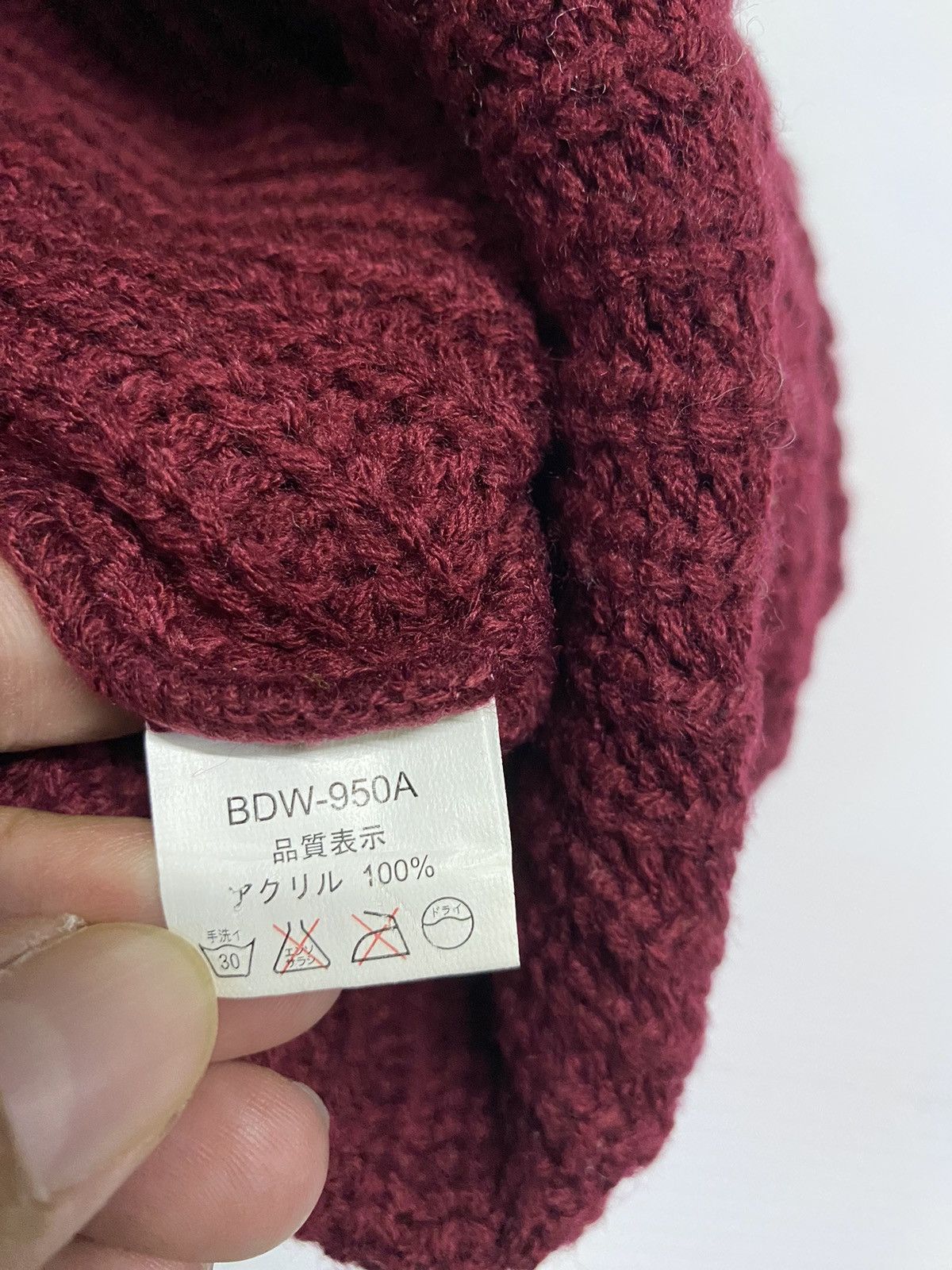 Ben Davis Ben Davis Small Patches Knitted Beanie Hat Size ONE SIZE - 4 Thumbnail
