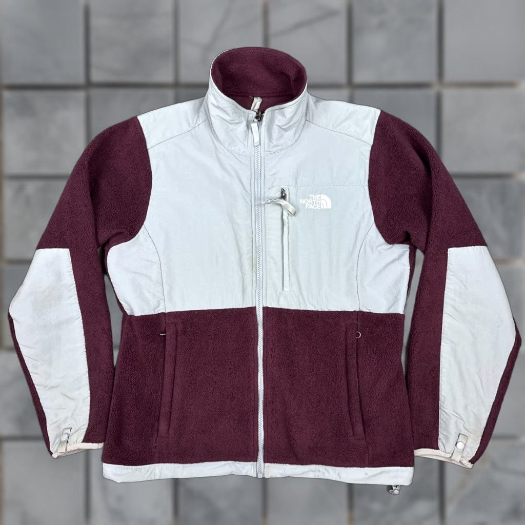 The North Face The North Face Jacket Womens Medium Burgundy Red Snow Ski Chore Work Polartec Jacket Size M / US 6-8 / IT 42-44 - 1 Thumbnail