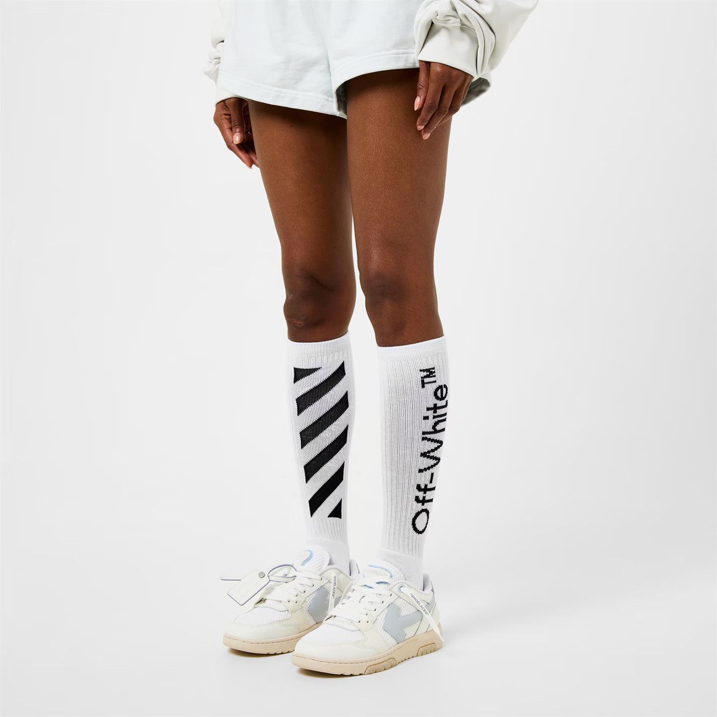 Off-White o1g2r1mq1224 Trainers in White & Grey Size US 10 / IT 40 - 5 Thumbnail