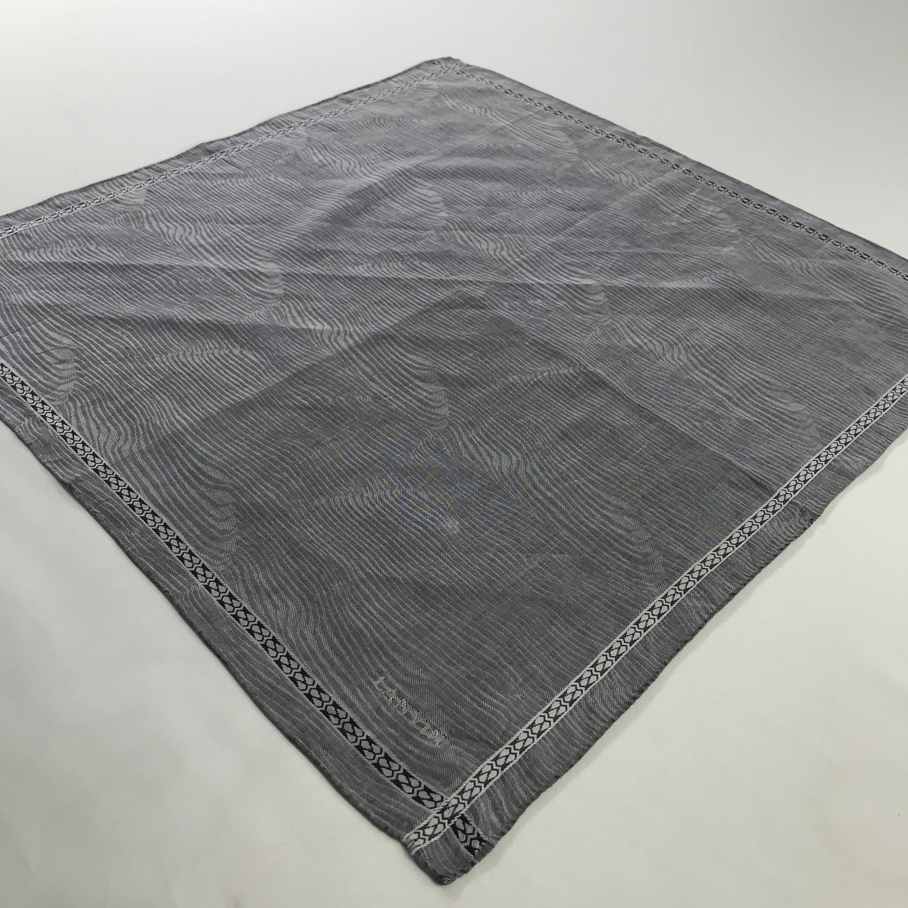 Lanvin × Vintage Lanvin Bandana / Handkerchief / Neckerchief - S1134 Size ONE SIZE - 2 Thumbnail