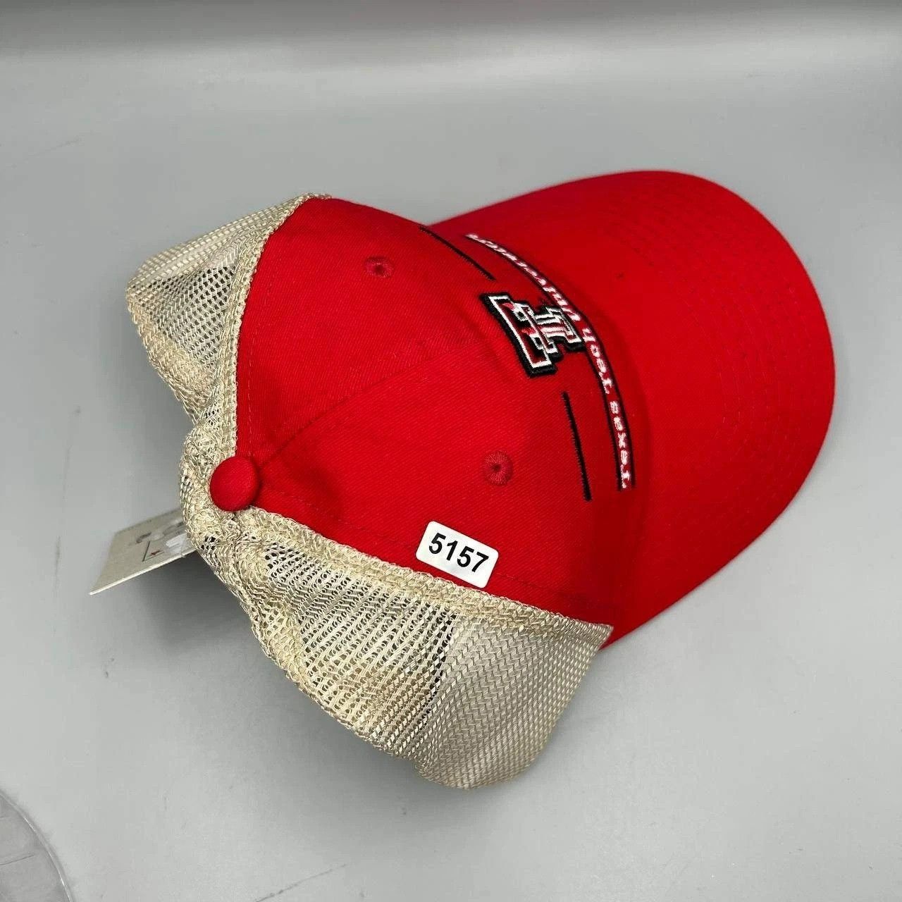 The Game Texas Tech Red Raiders Trucker Hat Men Red NCAA Snap Back Size ONE SIZE - 8 Thumbnail