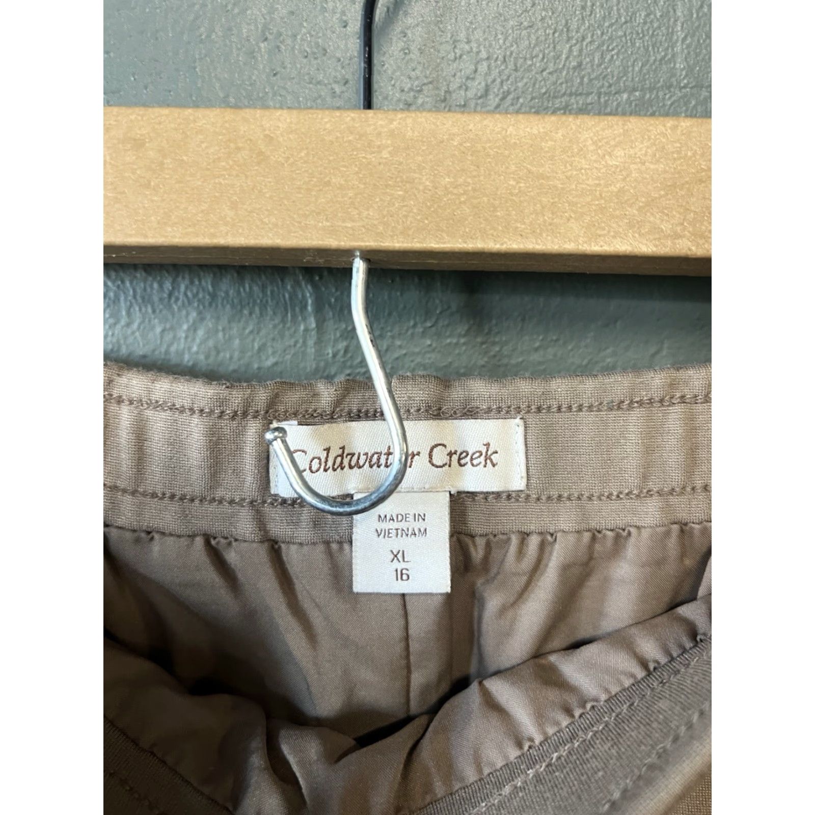 Coldwater Creek VINTAGE? Coldwater Creek Womens Brown Slip On Skirt Aline Size XL Size 40" / US 18 - 3 Thumbnail