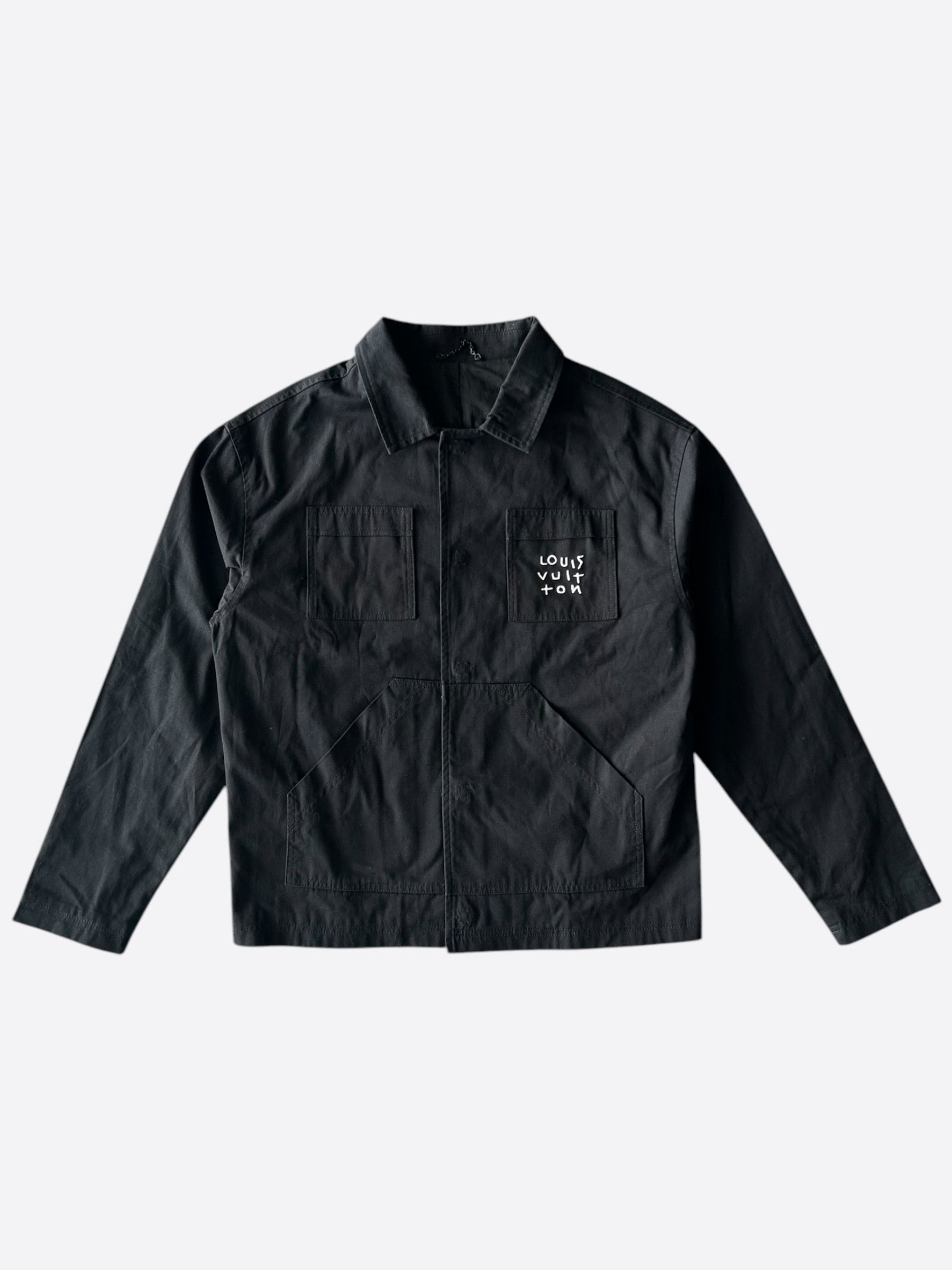 Louis Vuitton Louis Vuitton Black & White LV Spread Work Jacket Size US L / EU 52-54 / 3 - 1 Thumbnail