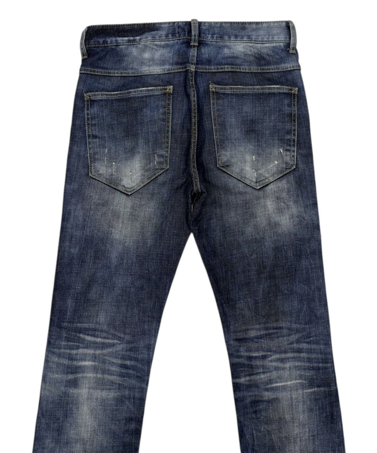 Japanese Brand Vintage After Image Distressed Denim Chrome Hearts Button Size US 32 / EU 48 - 4 Thumbnail