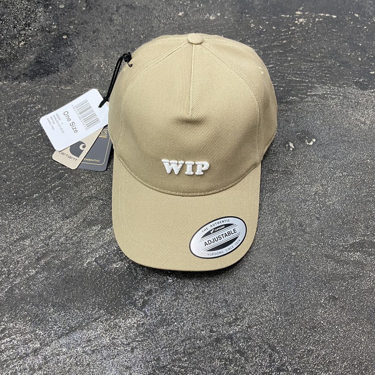 Carhartt Wip Carhartt WIP “WIP” Strapback Cap Leather/Wax Size ONE SIZE - 3 Thumbnail