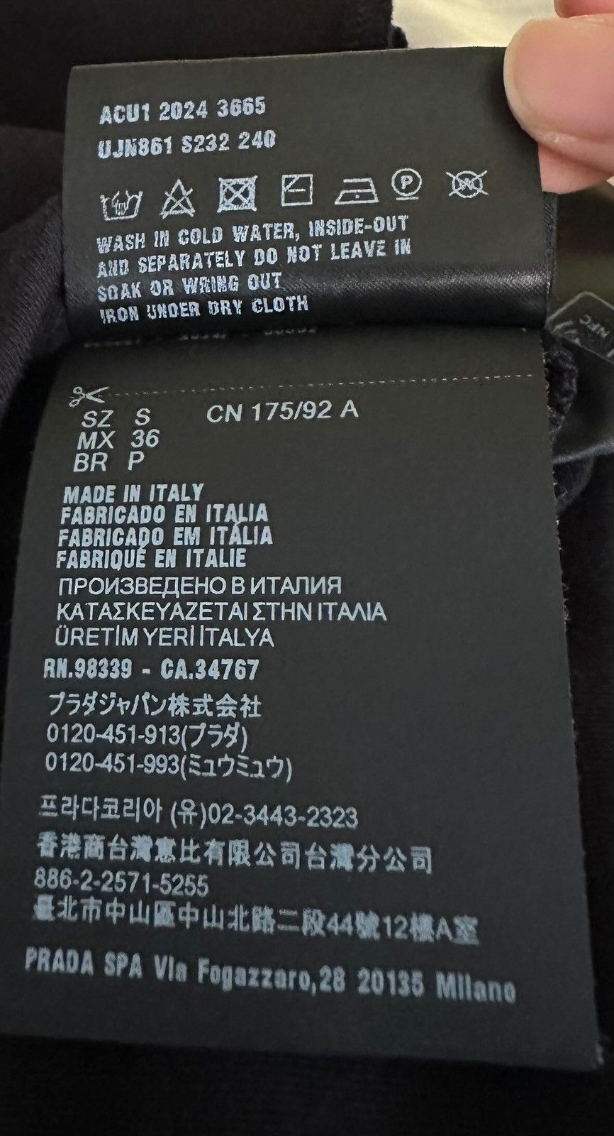 Prada Prada T-shirt Logo Size US S / EU 44-46 / 1 - 7 Thumbnail